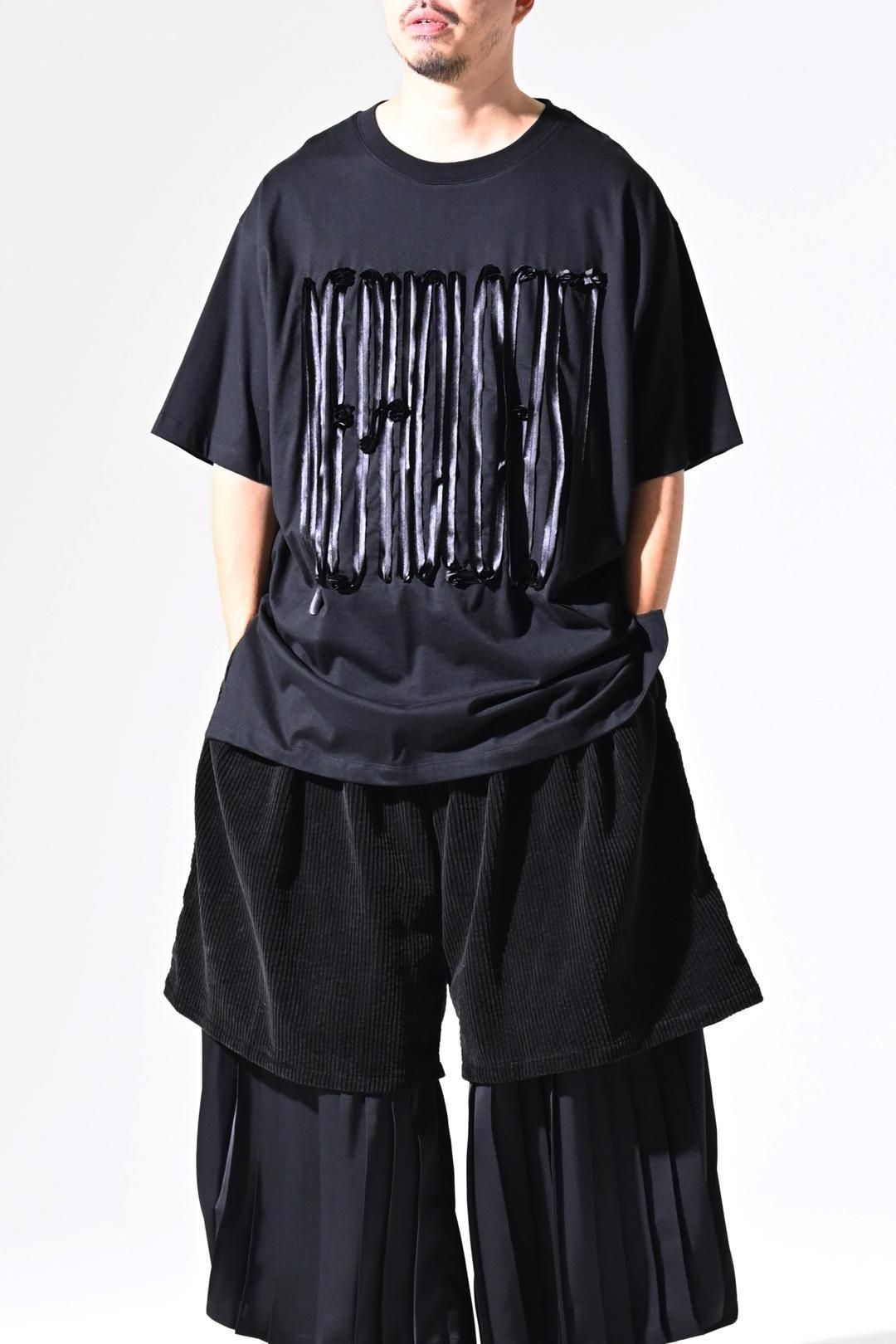 Cord Embroidery Big T -contrail-