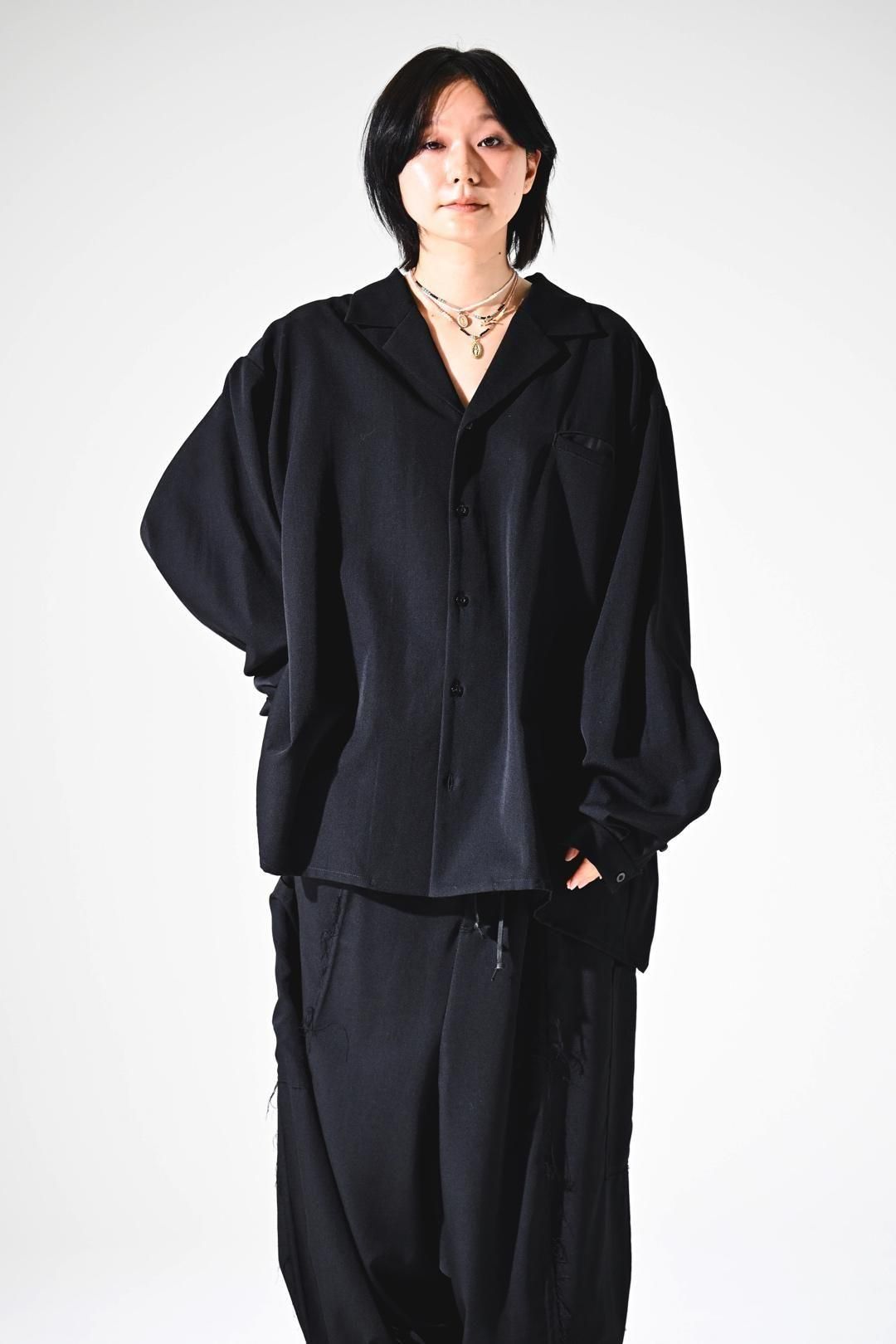 Wool Gabardine 開襟 Gang Shirt