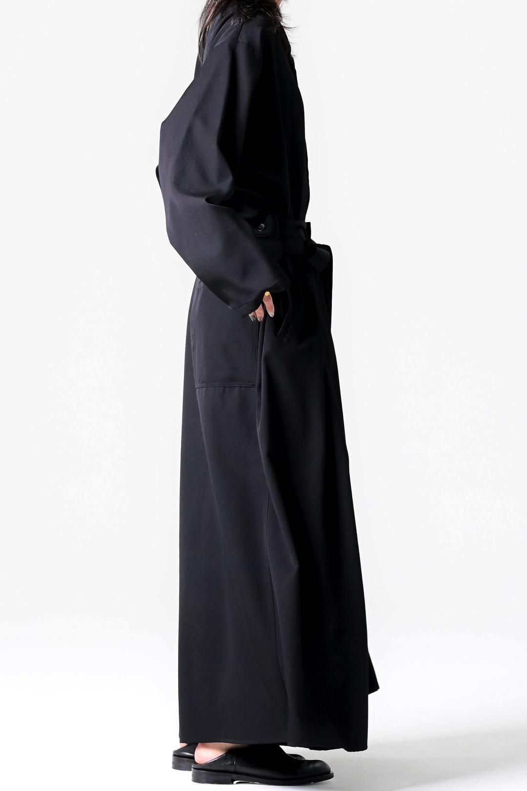 Wool Gabardine Kimono Pants