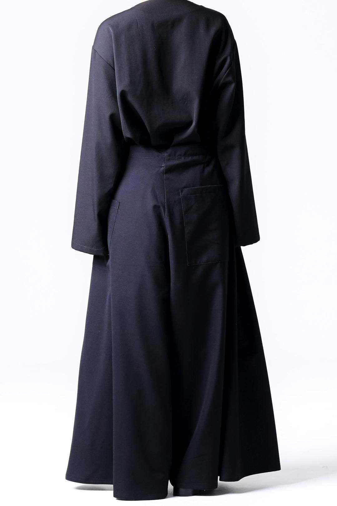 Wool Gabardine Wrap HAKAMA Pants