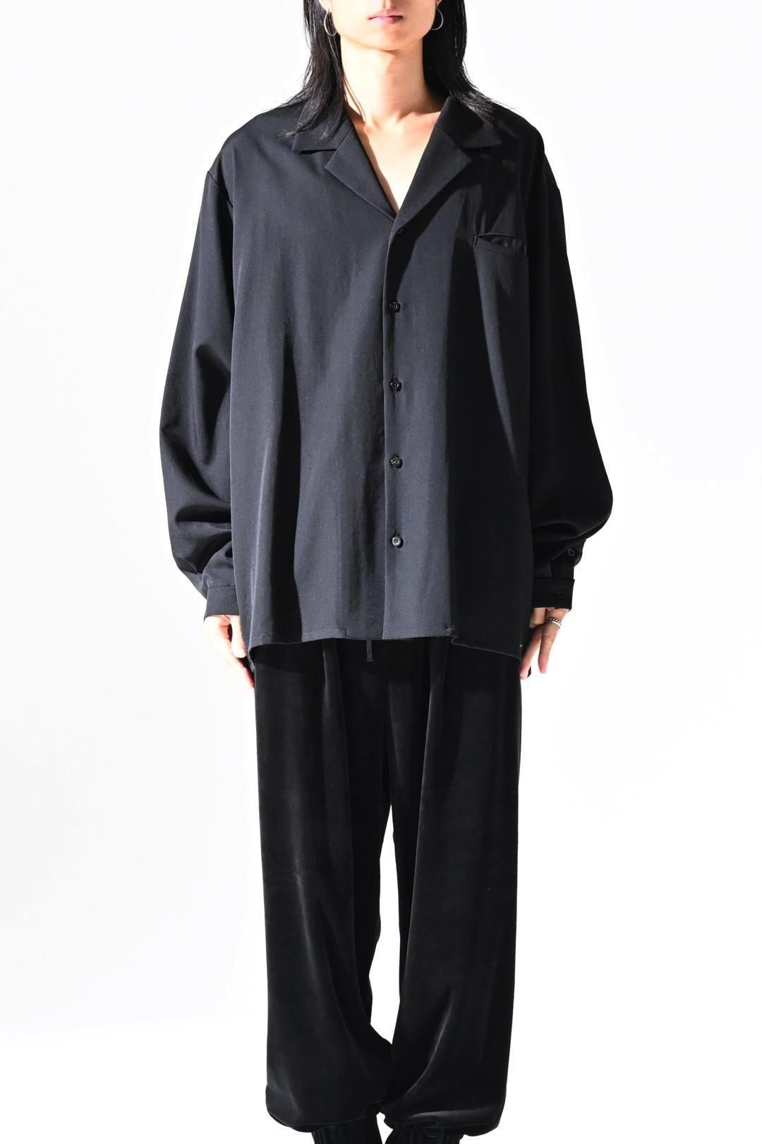 Wool Gabardine 開襟 Gang Shirt
