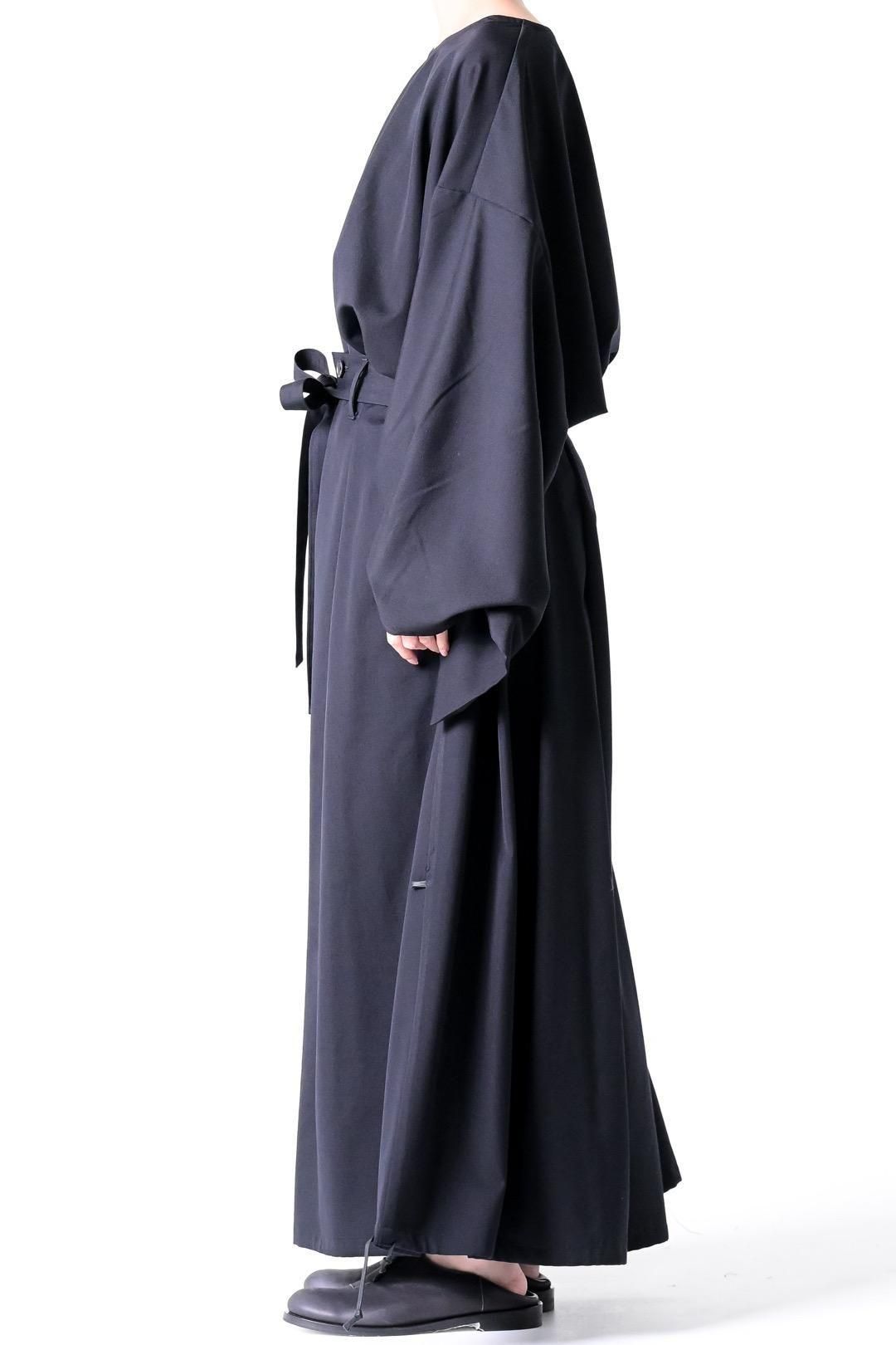 Wool Gabardine KIMONO Balloon Pants