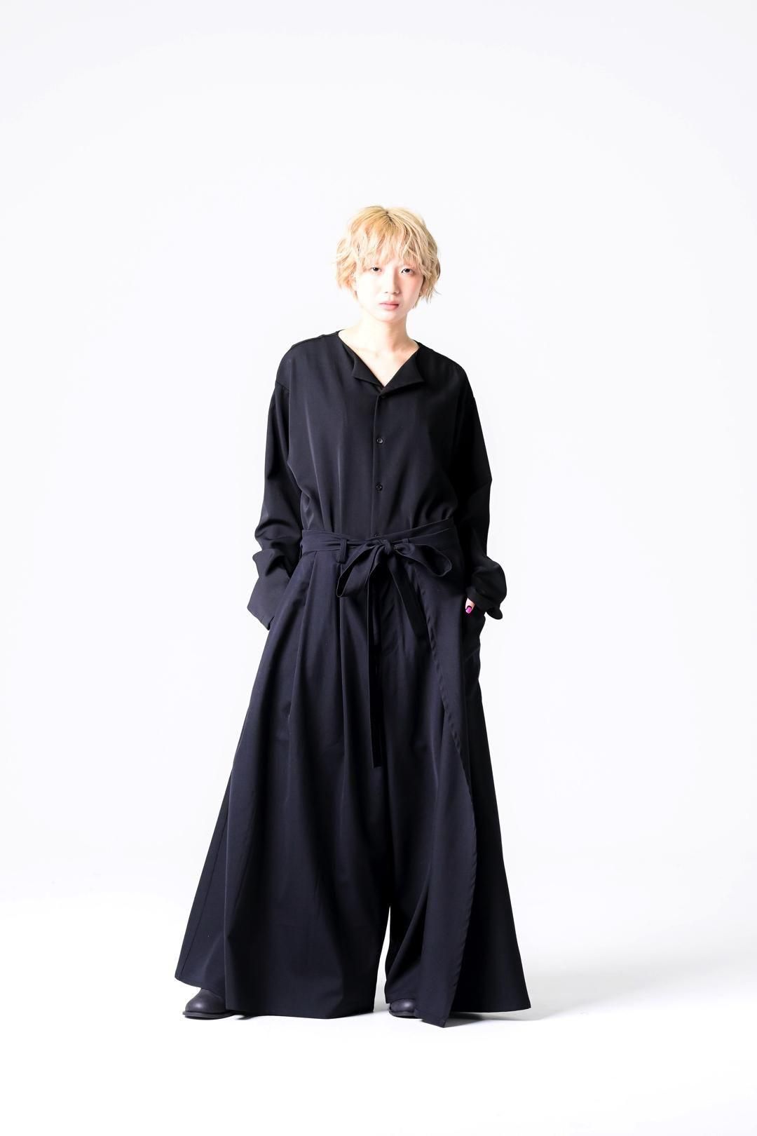 Wool Gabardine Wrap HAKAMA Pants