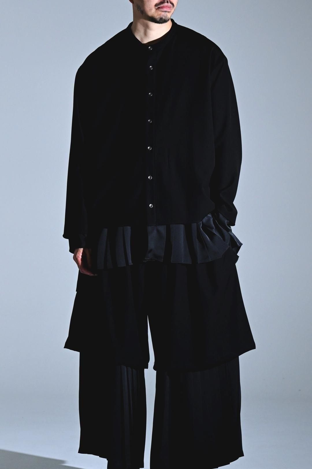 Pleats Layered Tier Shirt