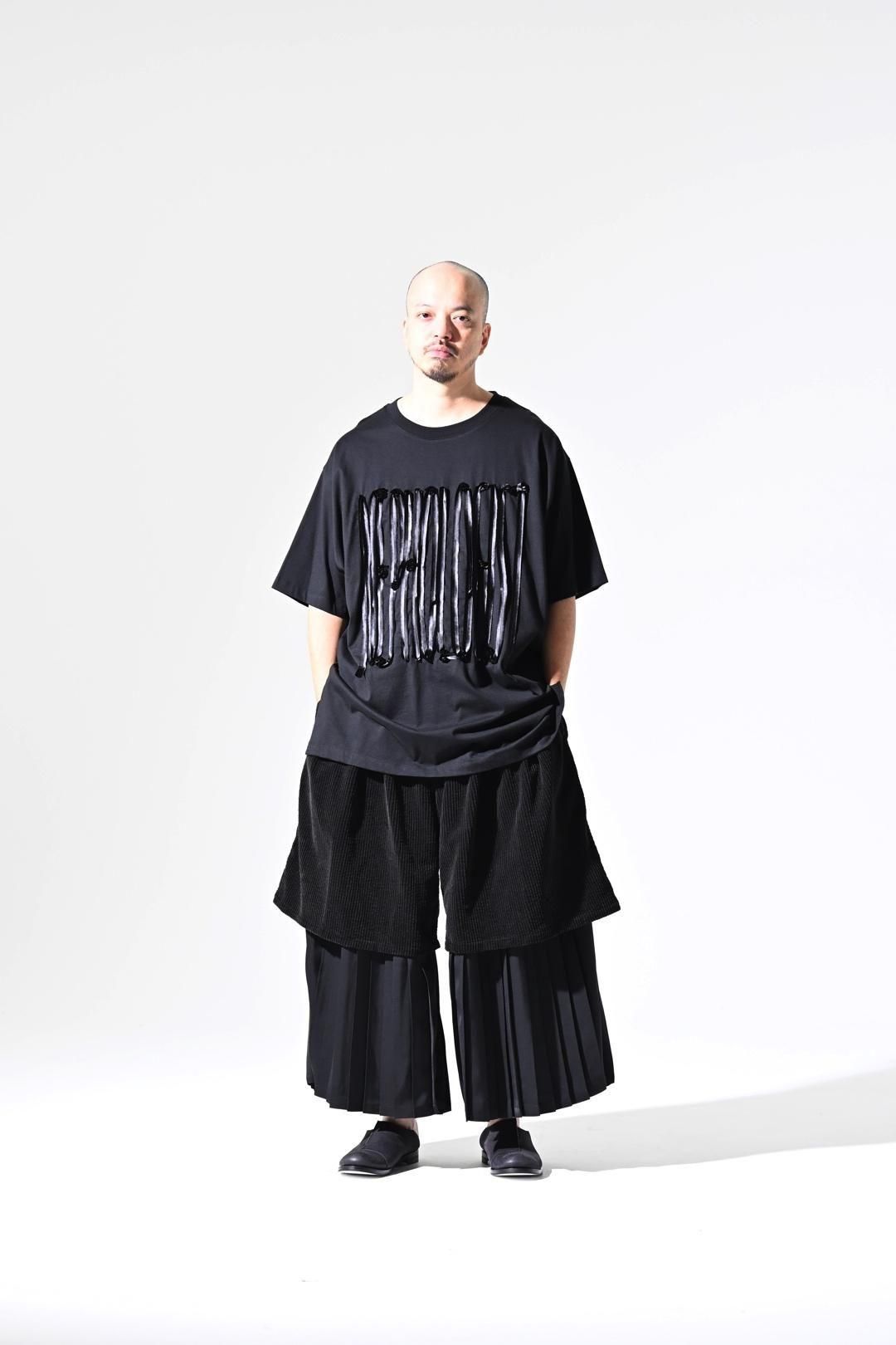 Cord Embroidery Big T -contrail-