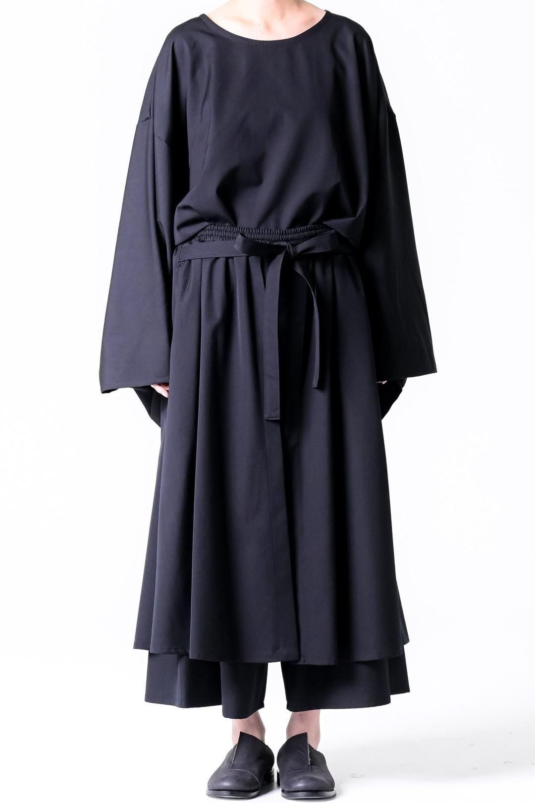 Wool Gabardine Layered 袴 Pants(easy ver) 2024