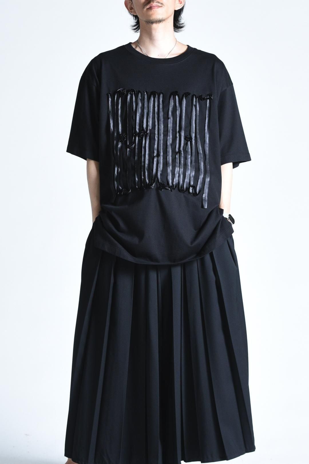 Cord Embroidery Big T -contrail-