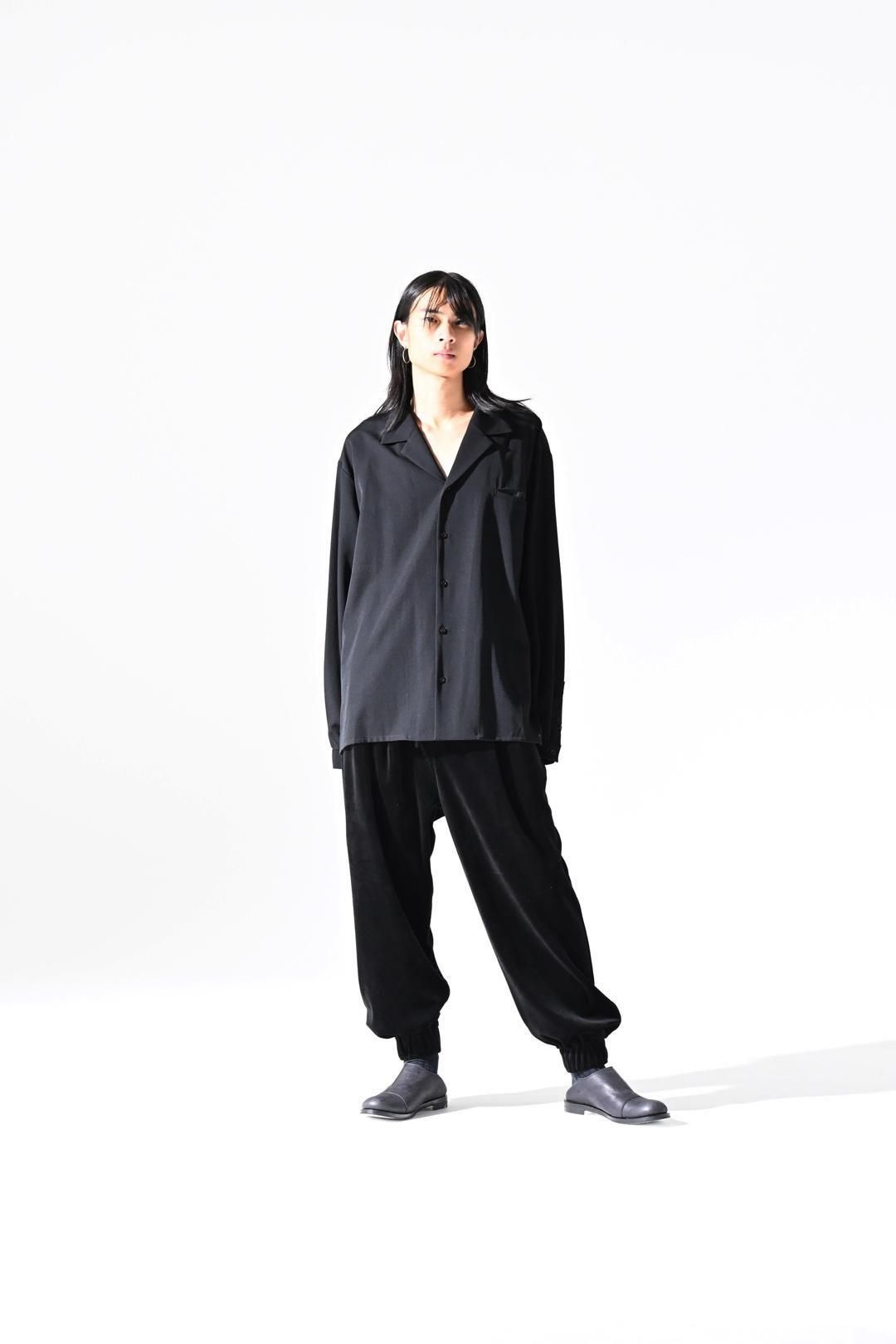 Wool Gabardine 開襟 Gang Shirt