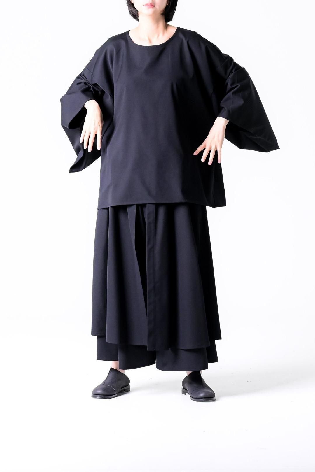 Wool Gabardine Layered 袴 Pants(easy ver) 2024