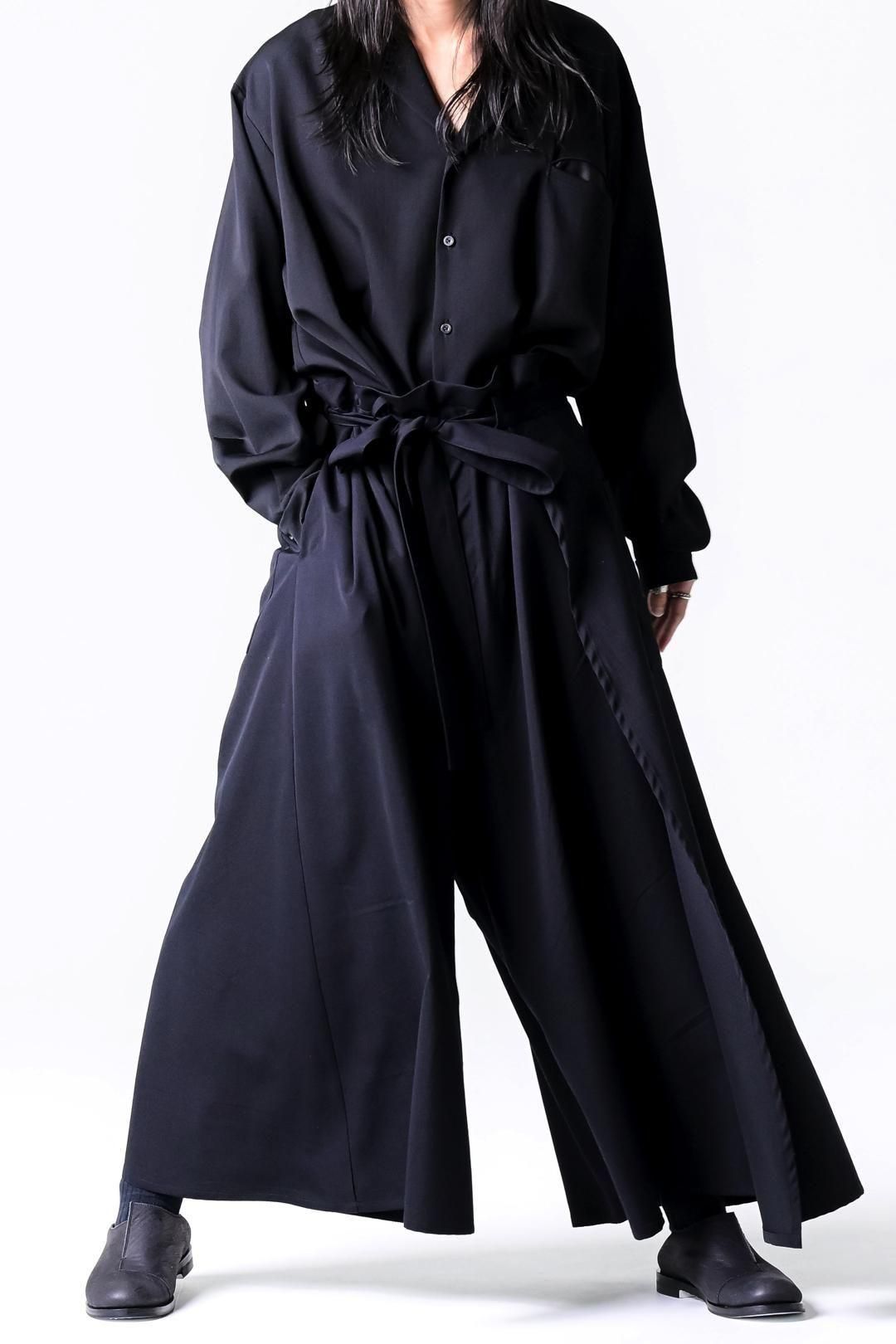Wool Gabardine Wrap HAKAMA Pants
