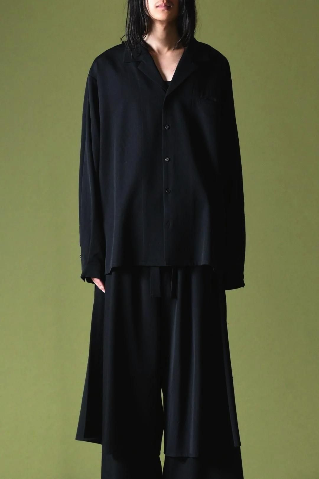 Wool Gabardine 開襟 Gang Shirt