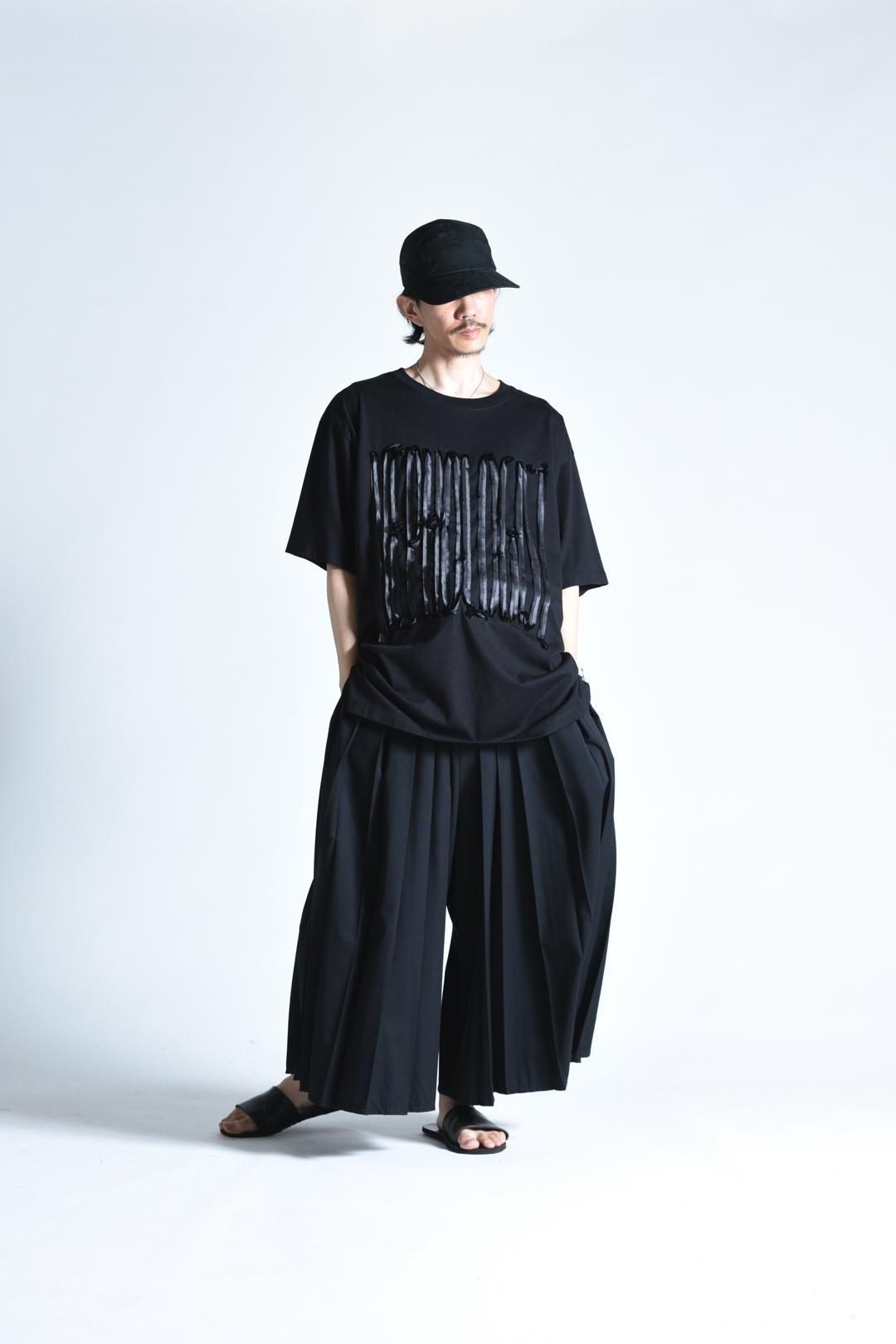 Cord Embroidery Big T -contrail-