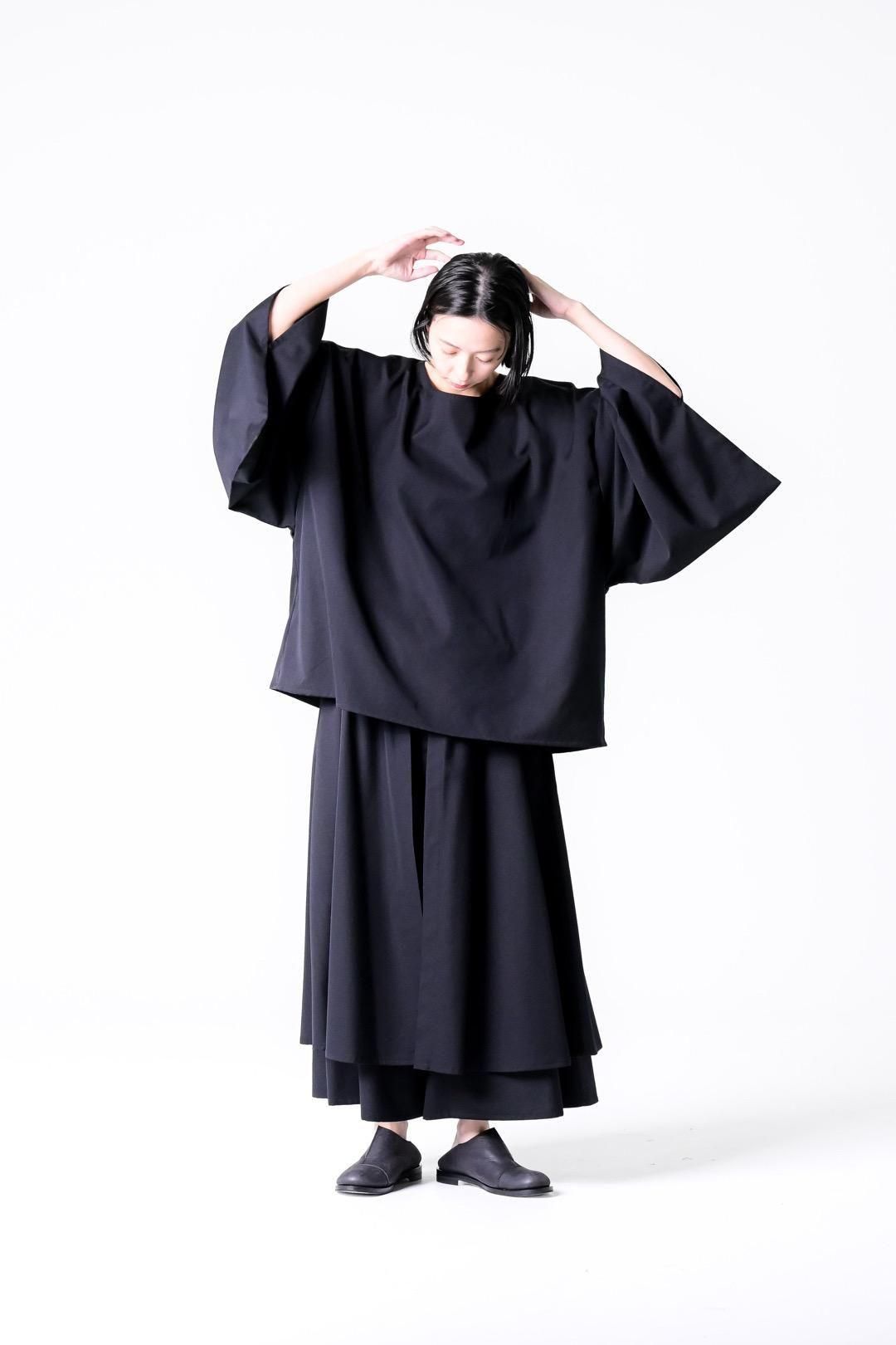 Wool Gabardine Layered 袴 Pants(easy ver) 2024