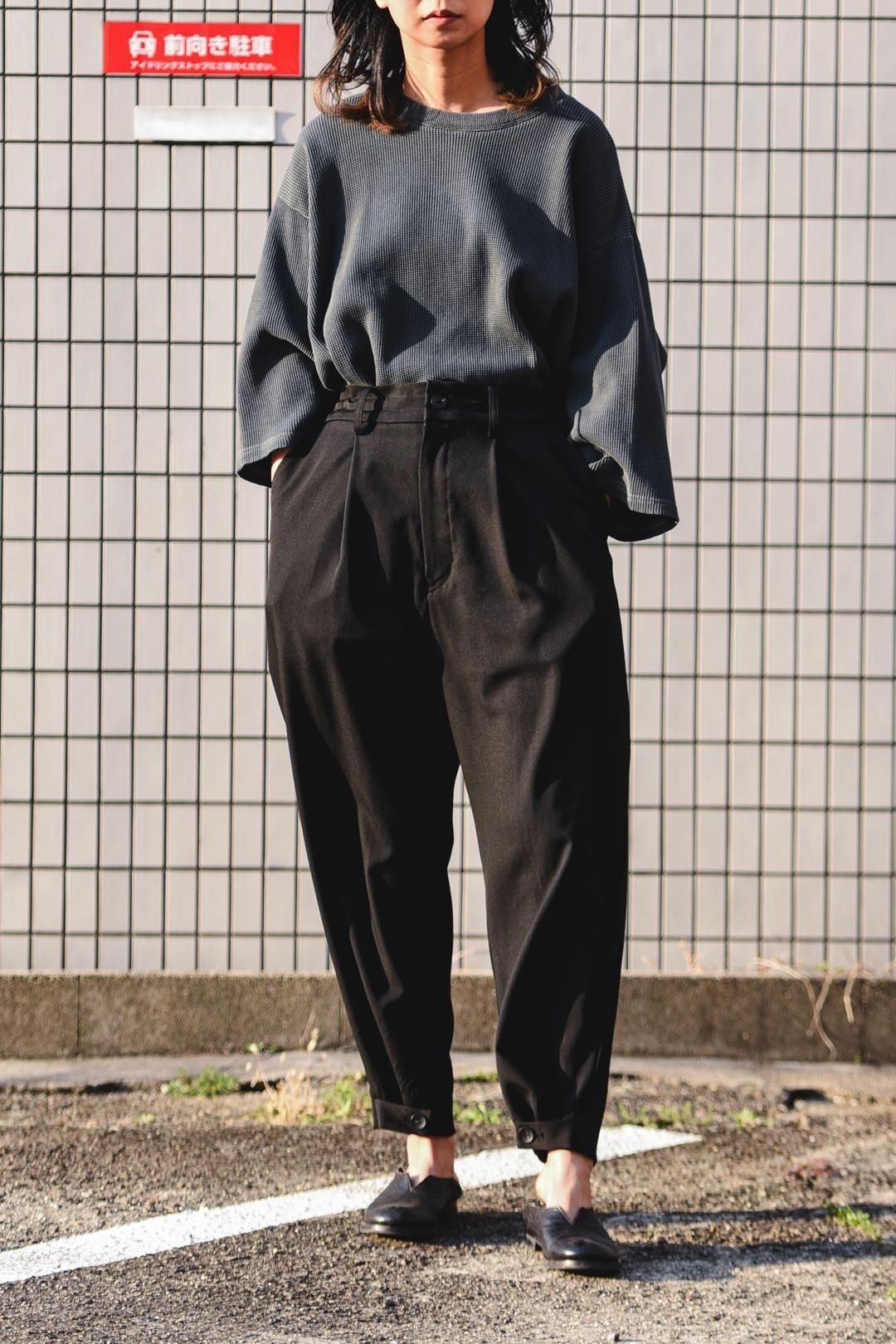 Wool Gabardine Gang Slacks