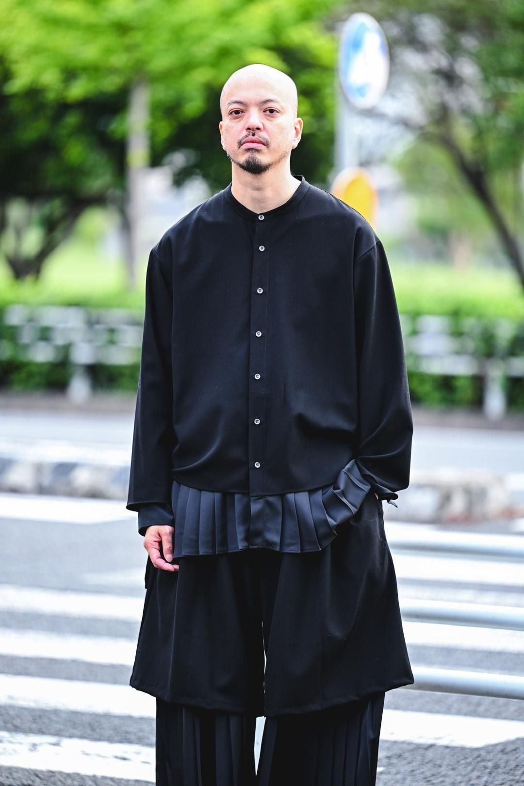 Pleats Layered Tier Shirt