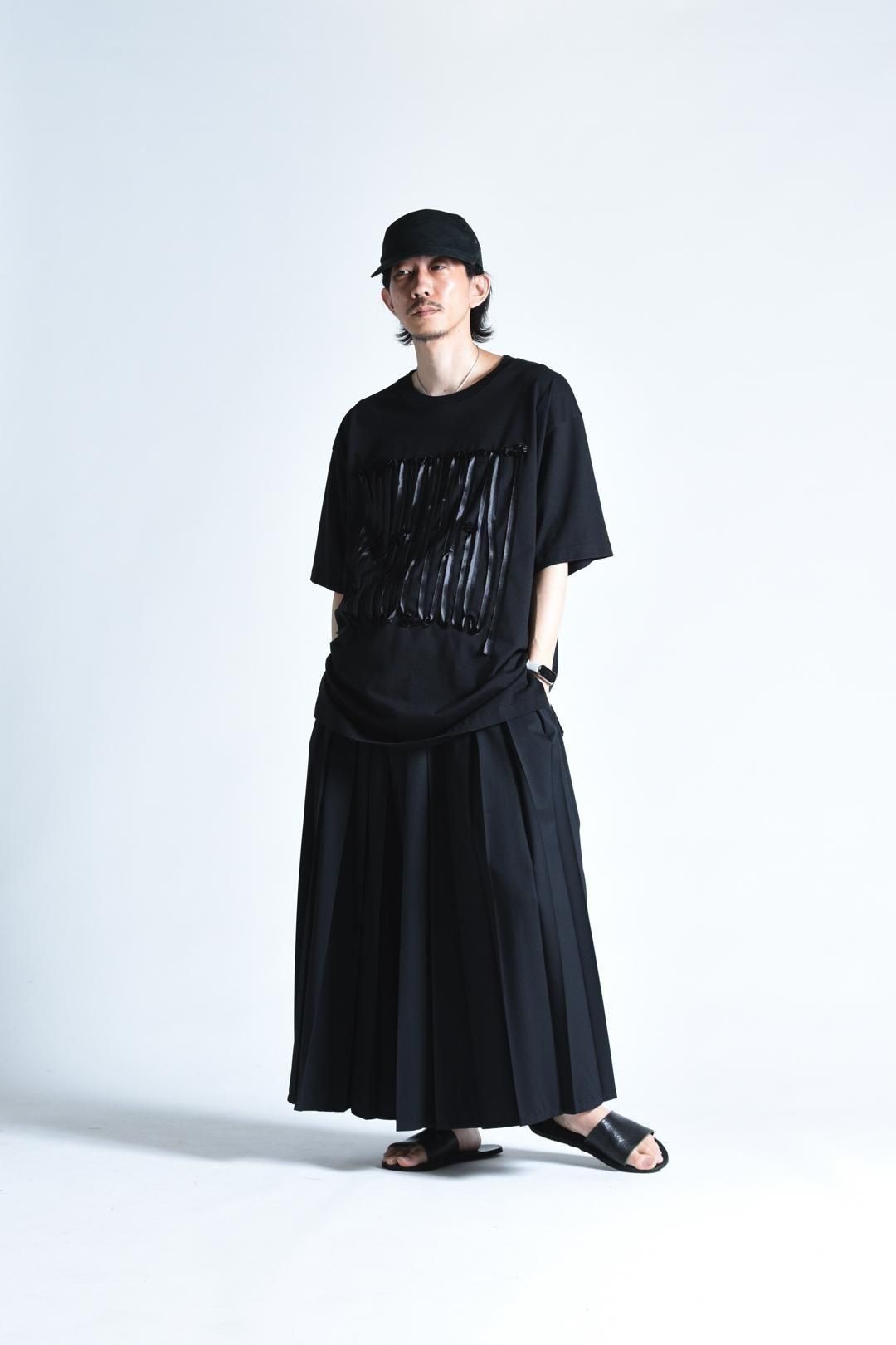 Cord Embroidery Big T -contrail-