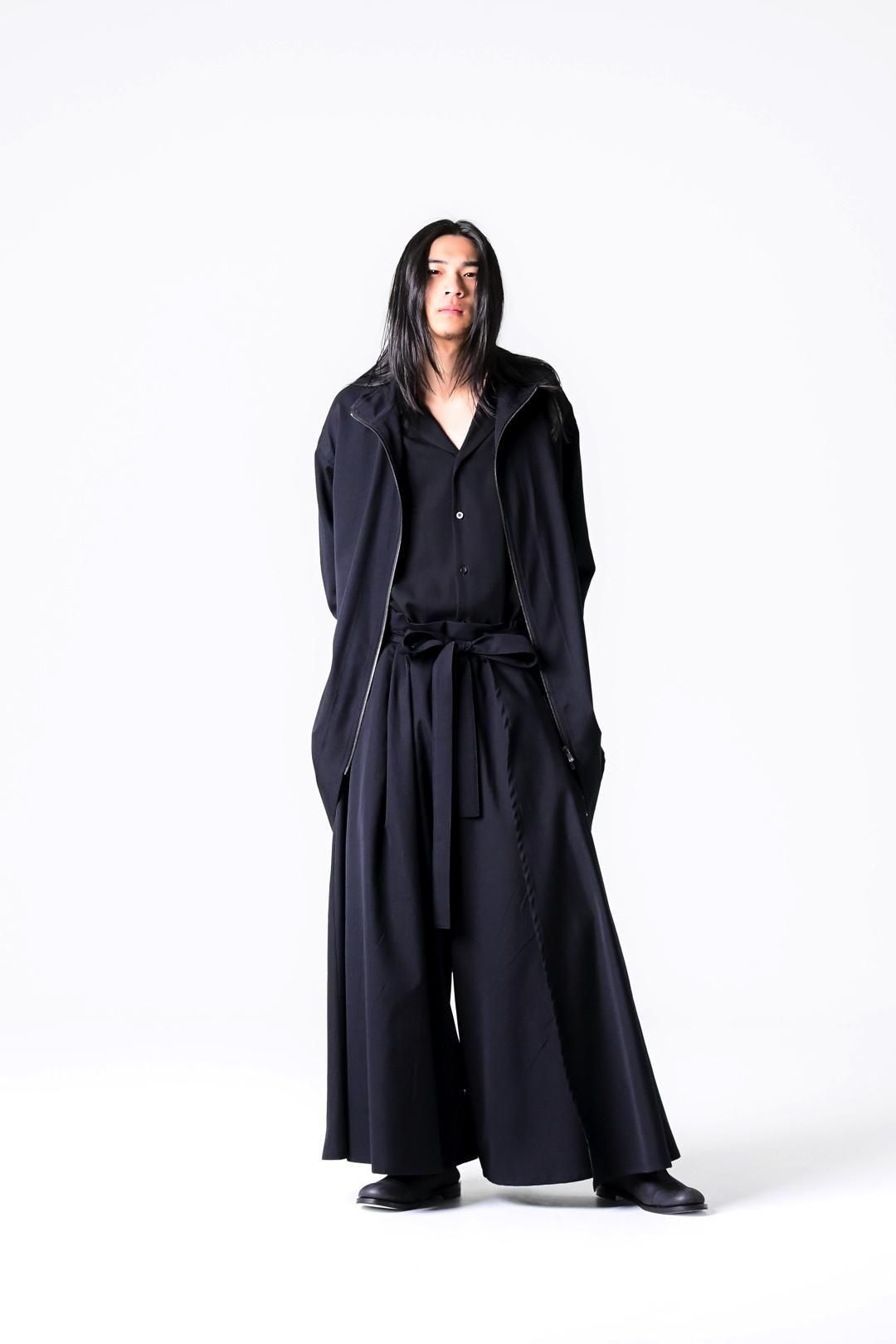Wool Gabardine Wrap HAKAMA Pants