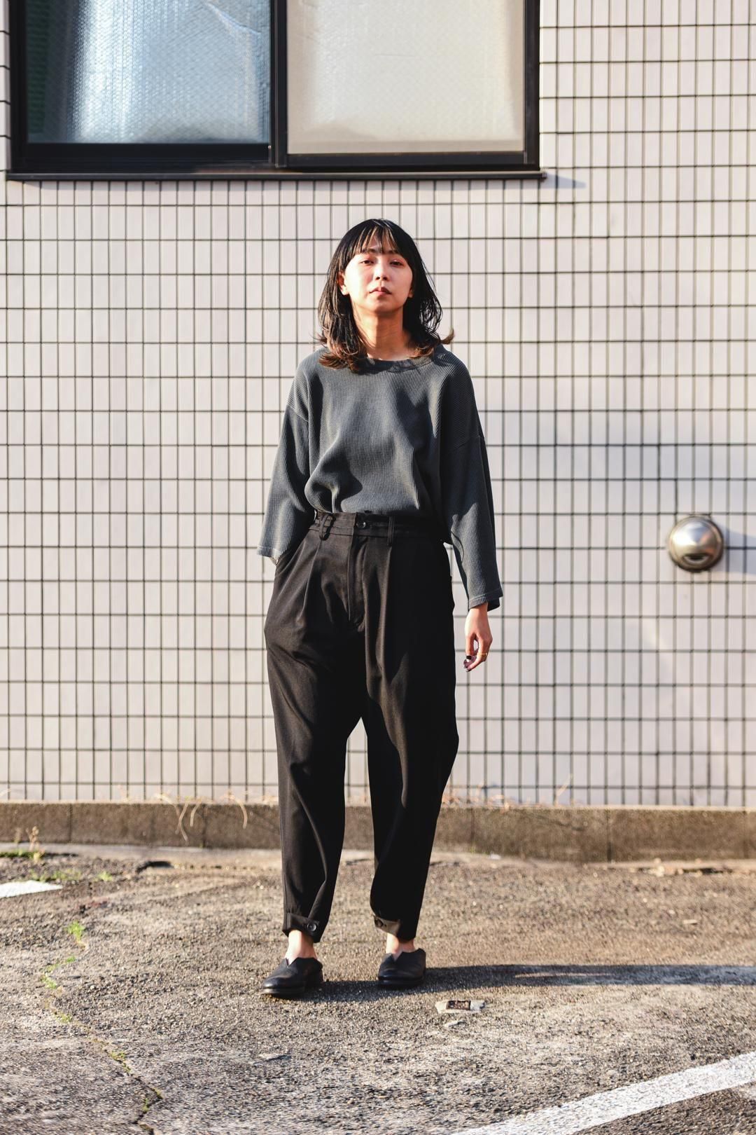 Wool Gabardine Gang Slacks