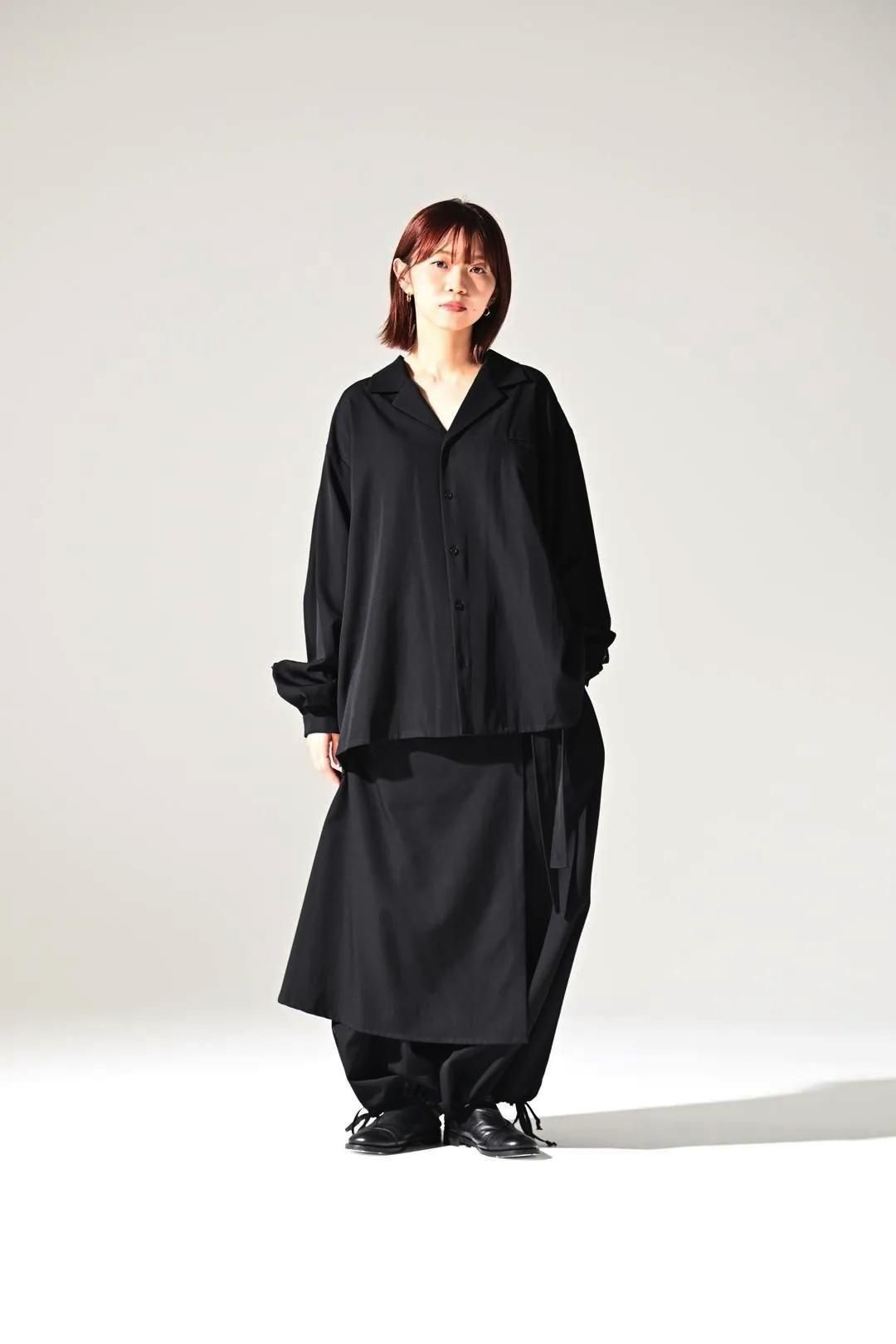 Wool Gabardine 開襟 Gang Shirt