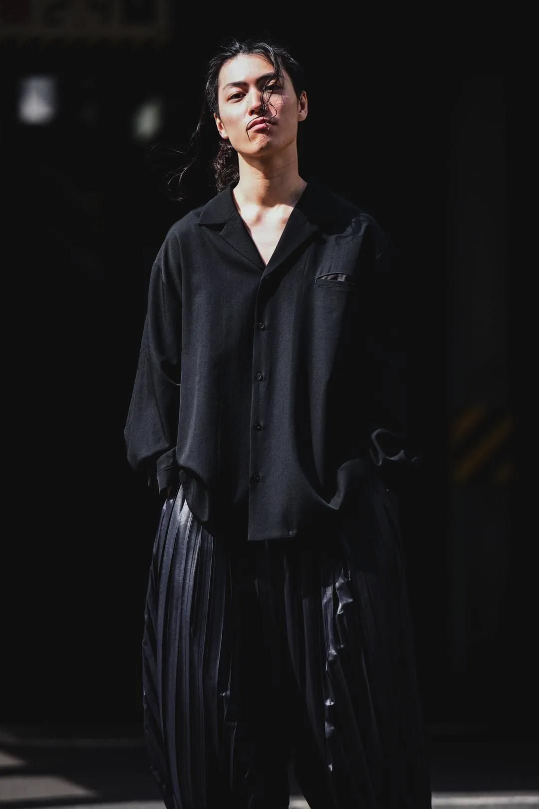 Wool Gabardine 開襟 Gang Shirt