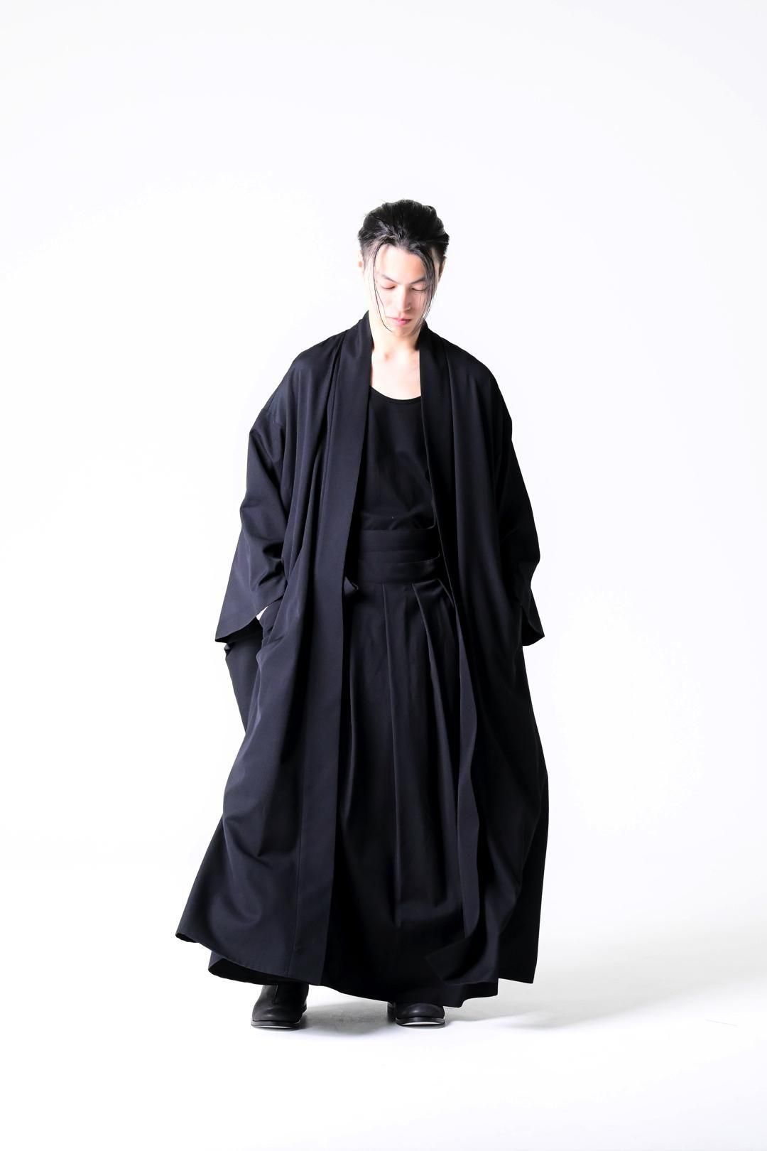Wool Gabardine YUKATA Coat