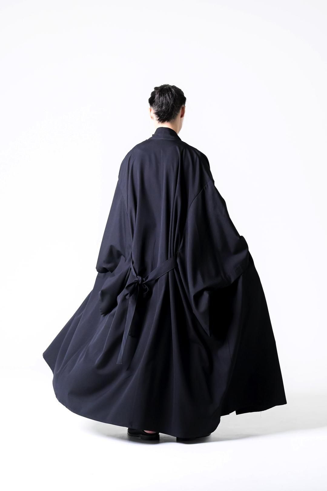 Wool Gabardine YUKATA Coat