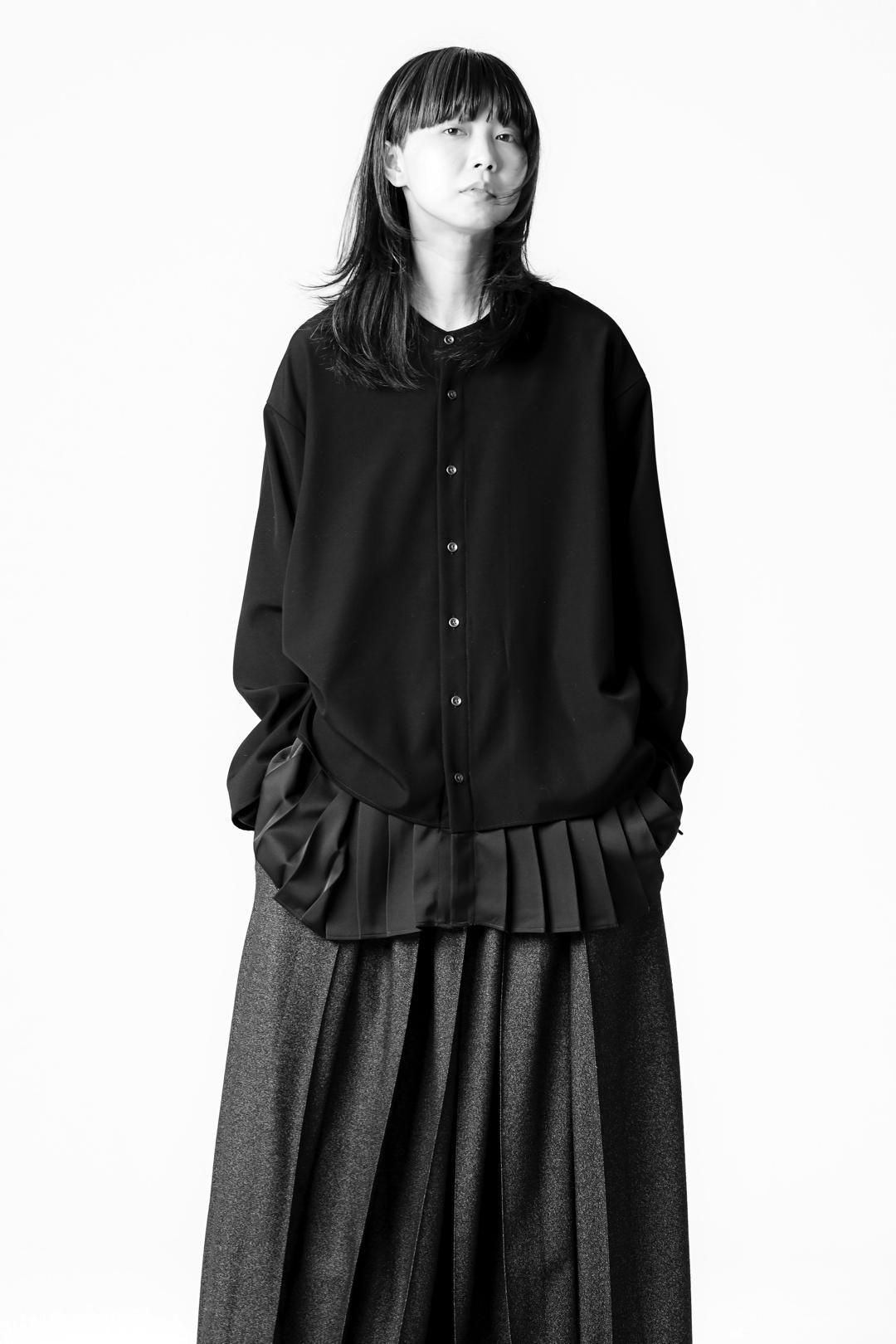 Pleats Layered Tier Shirt