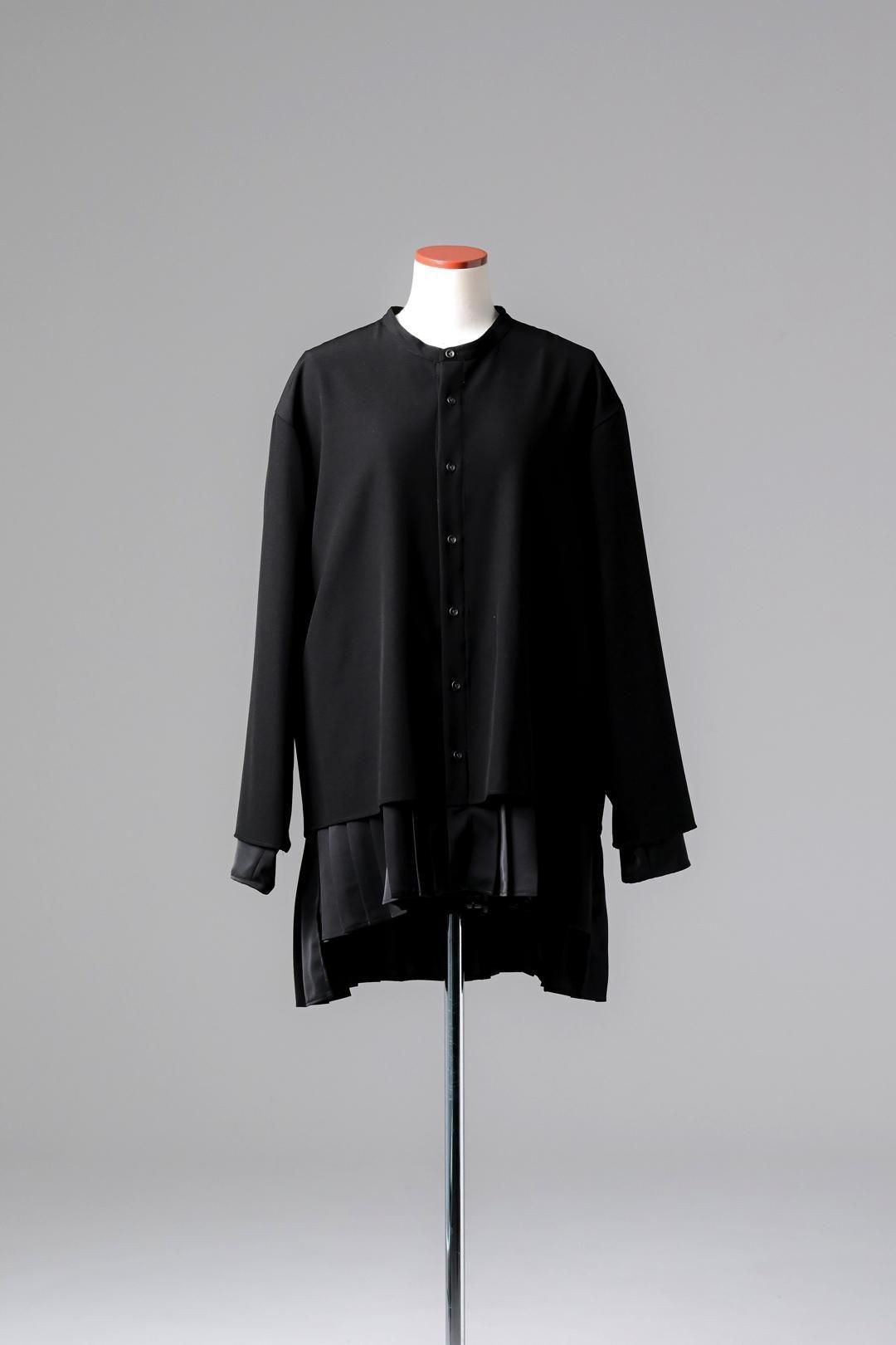 Pleats Layered Tier Shirt