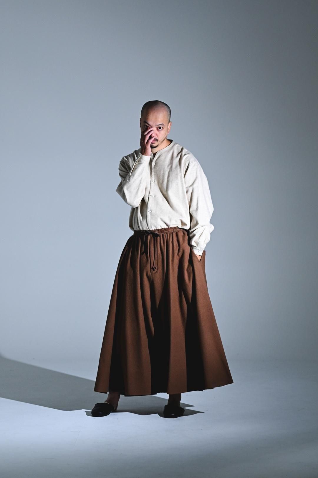 Refine Wool Drape Pants
