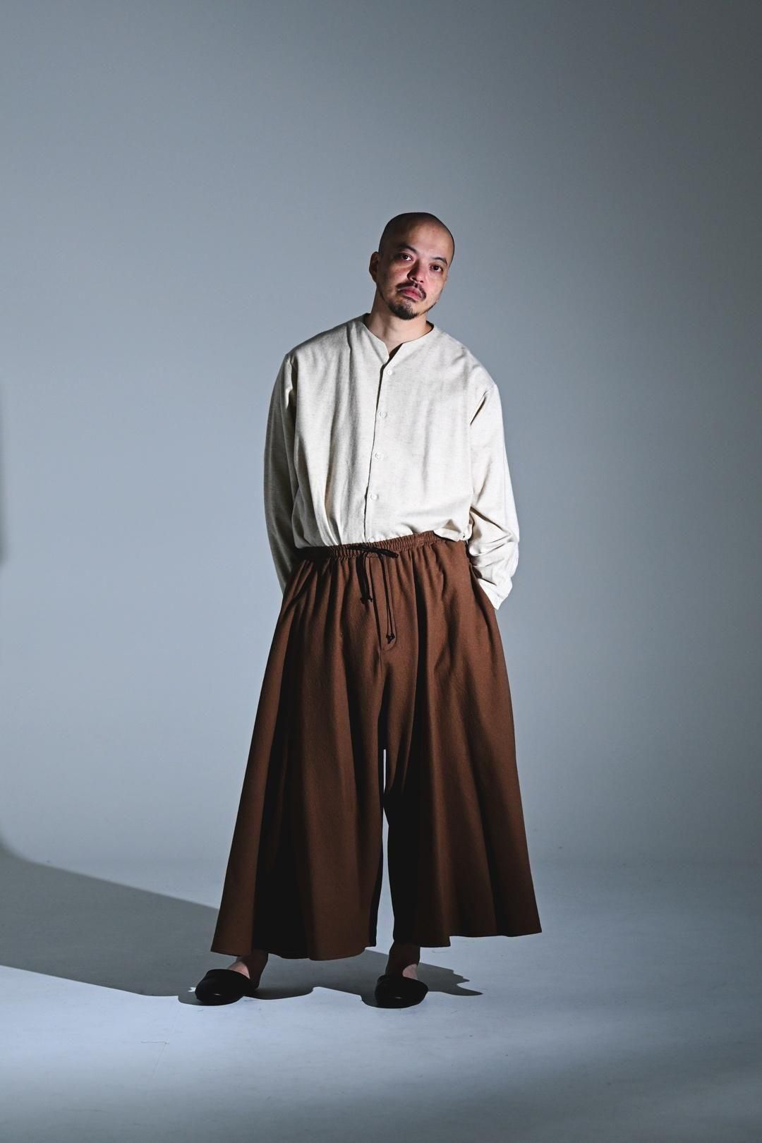 Refine Wool Drape Pants