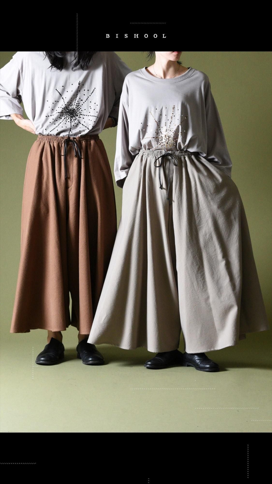 Refine Wool Drape Pants