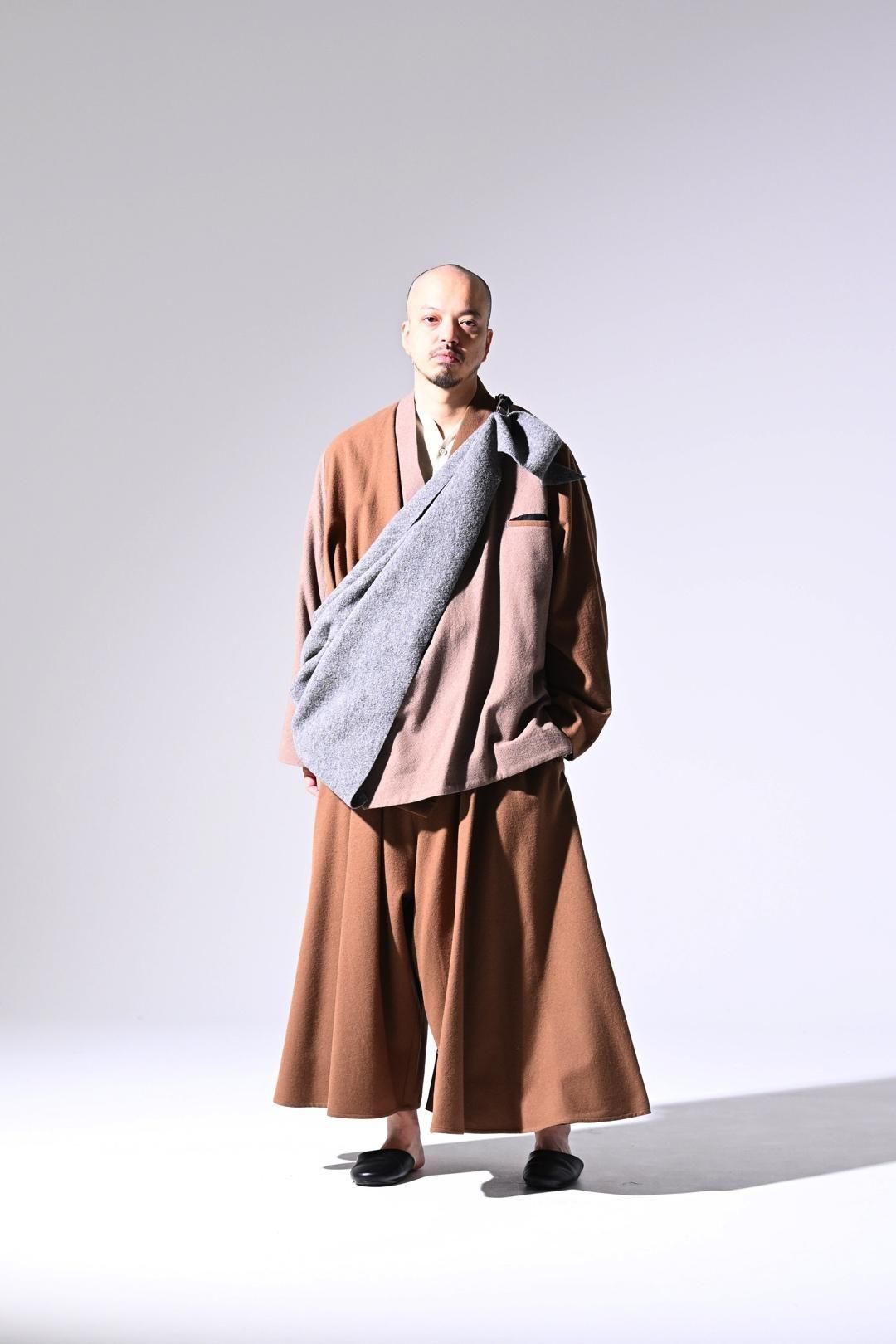 Refine Wool KIMONO Drape Jacket