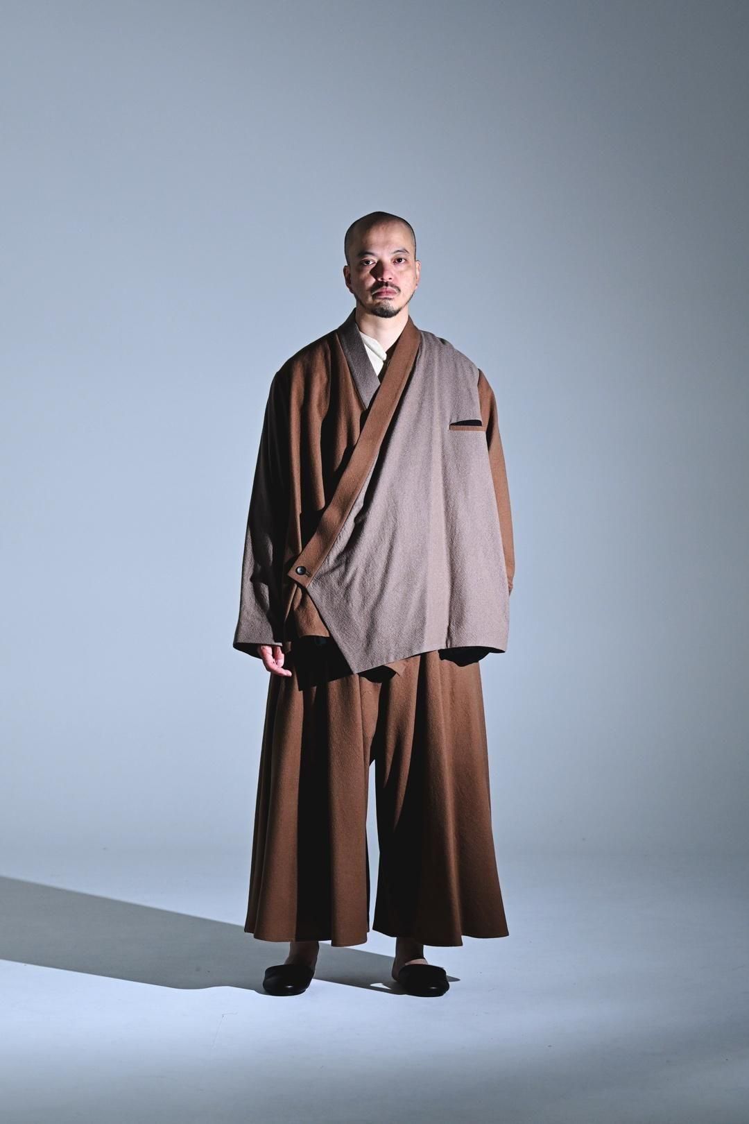 Refine Wool KIMONO Drape Jacket