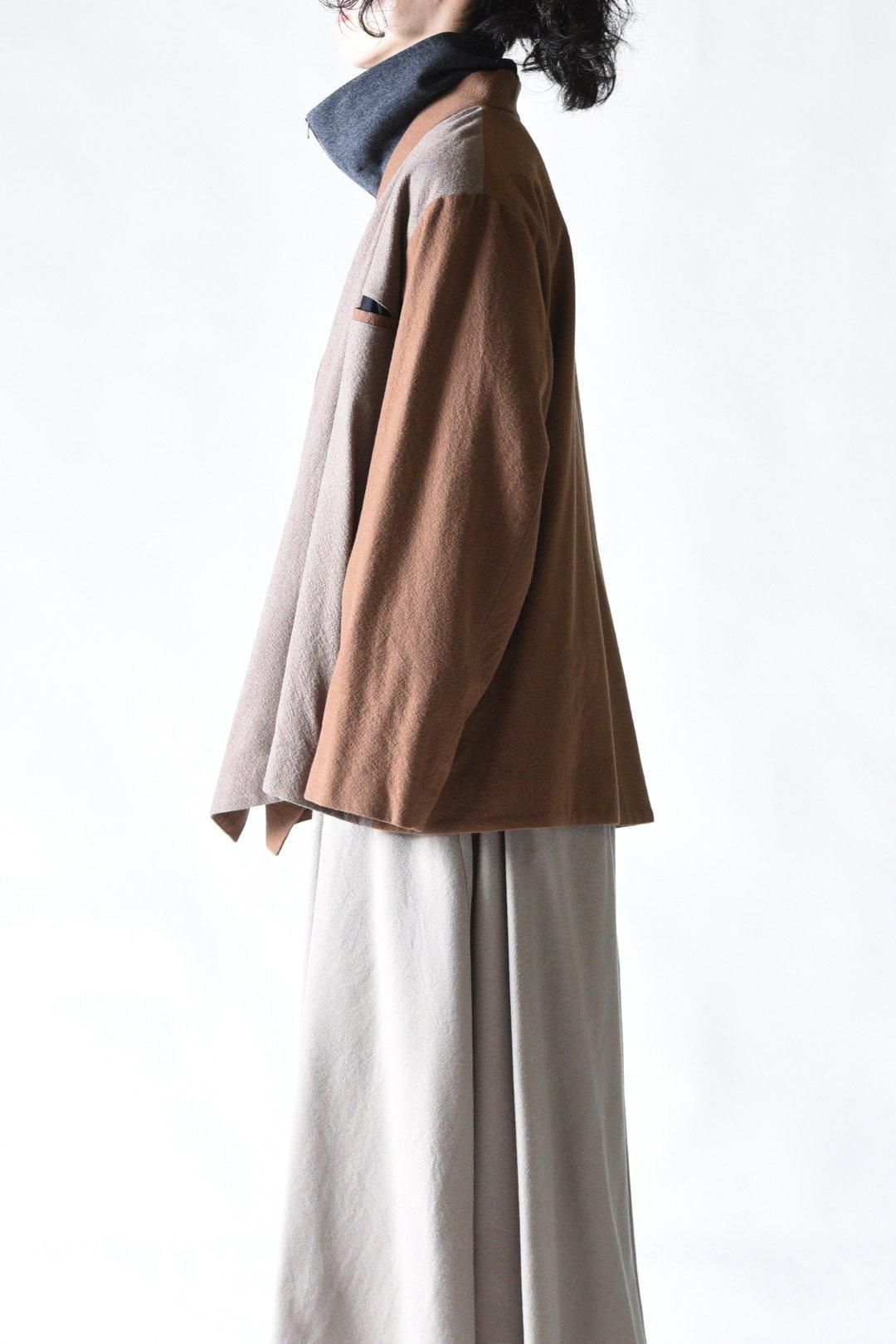 Refine Wool KIMONO Drape Jacket