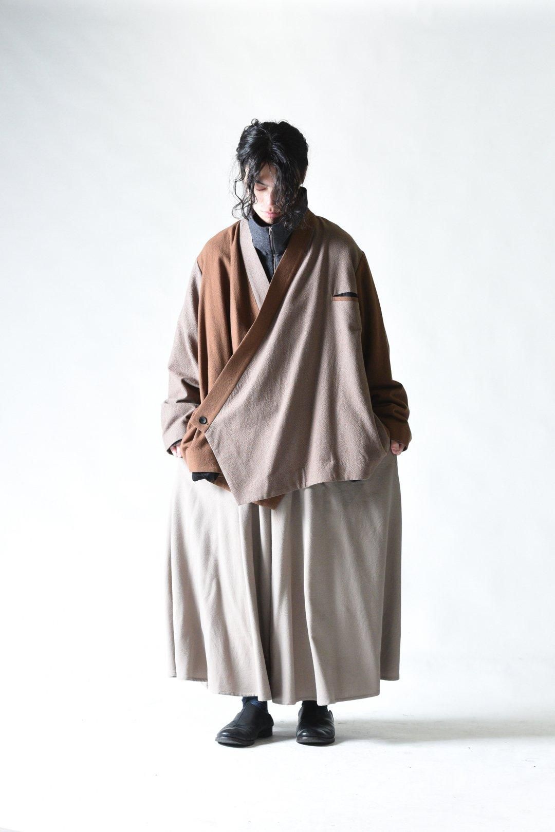 Refine Wool KIMONO Drape Jacket