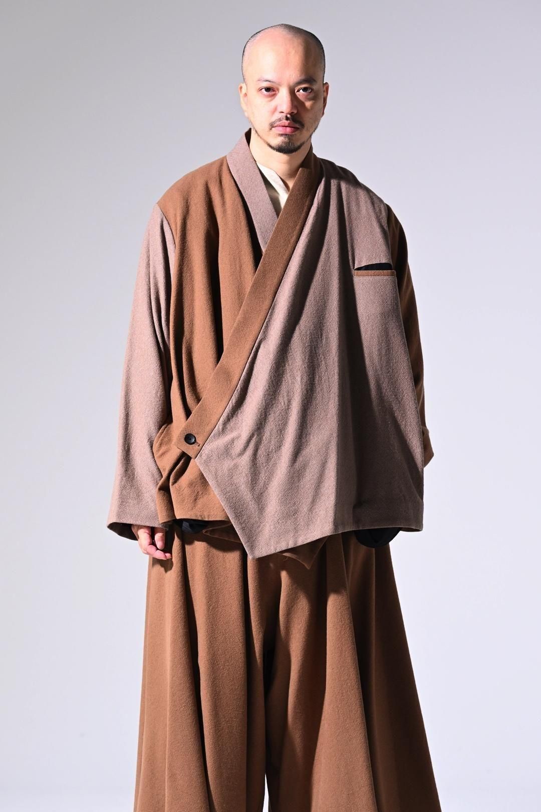 Refine Wool KIMONO Drape Jacket