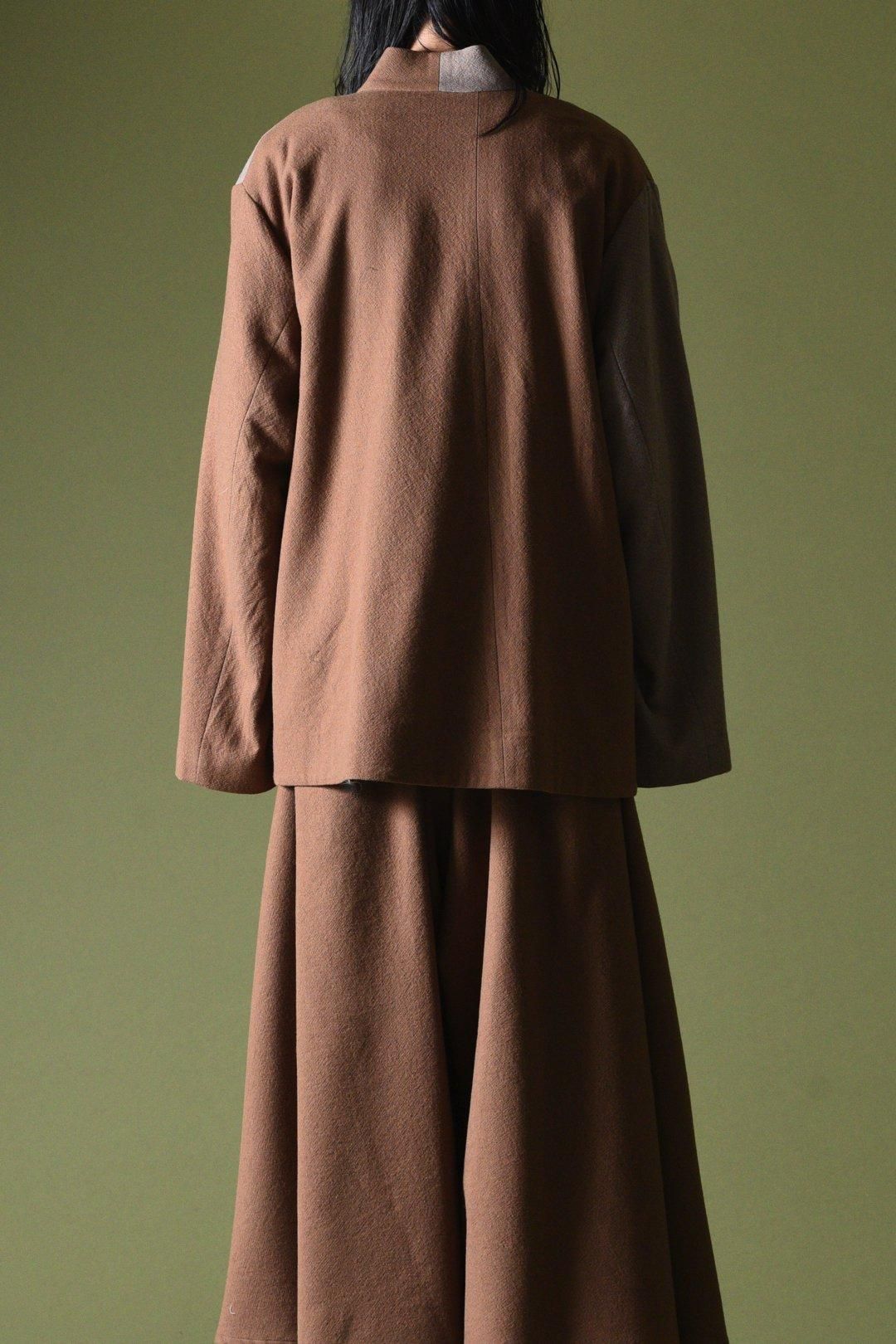Refine Wool KIMONO Drape Jacket