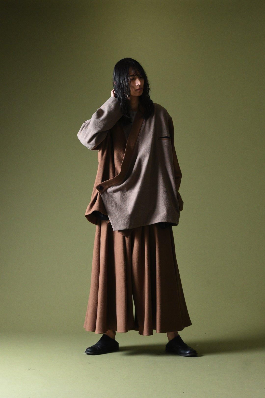 Refine Wool KIMONO Drape Jacket