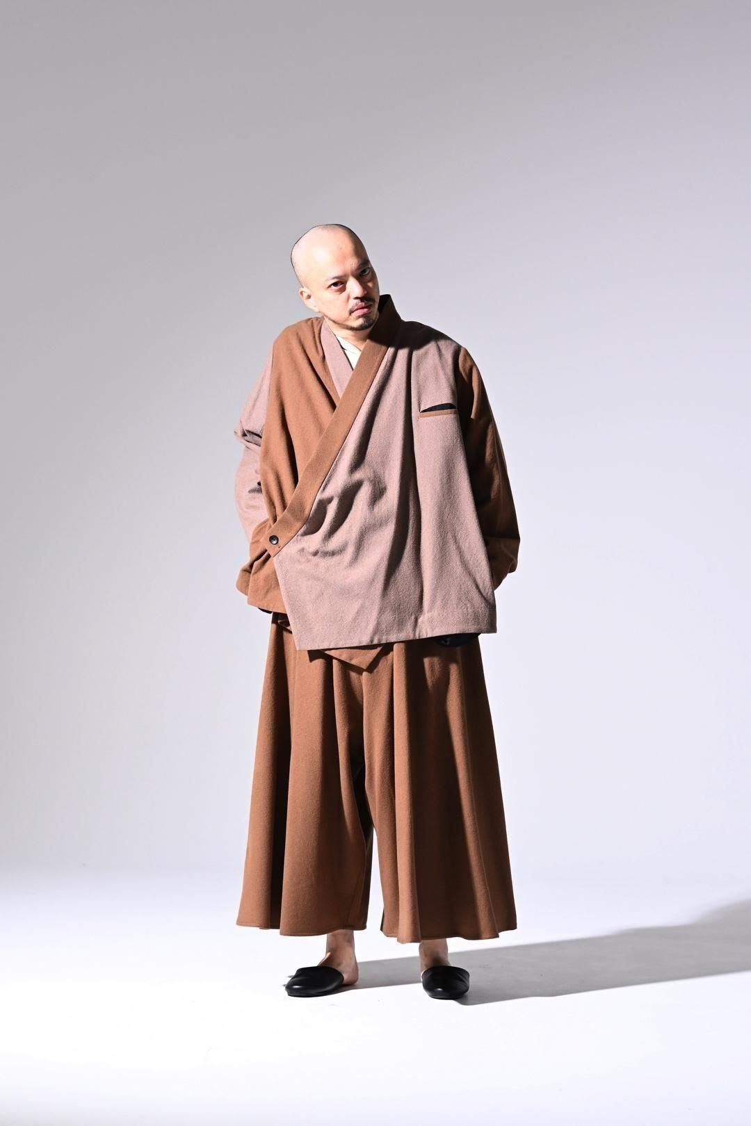 Refine Wool KIMONO Drape Jacket