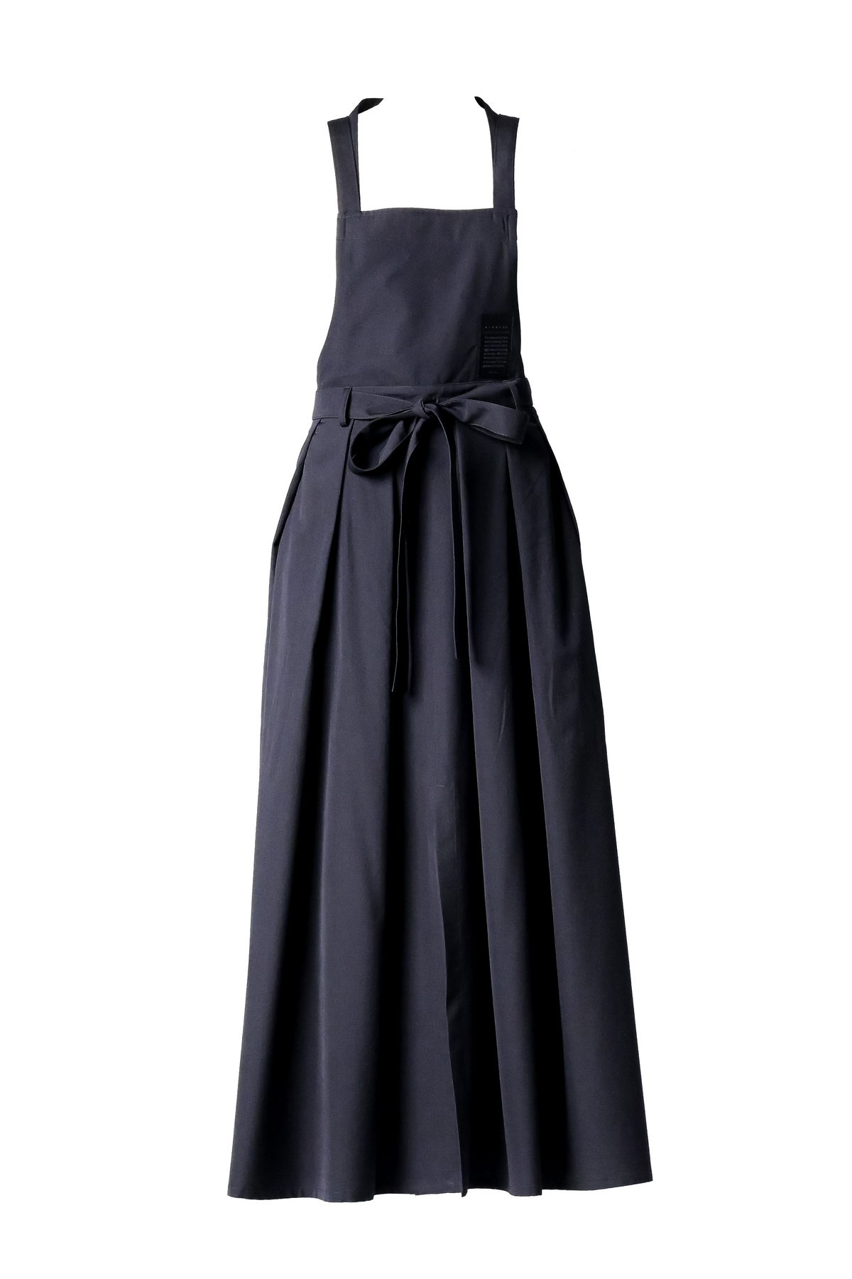 Wool Gabardine Wrap KIMONO Cloth black