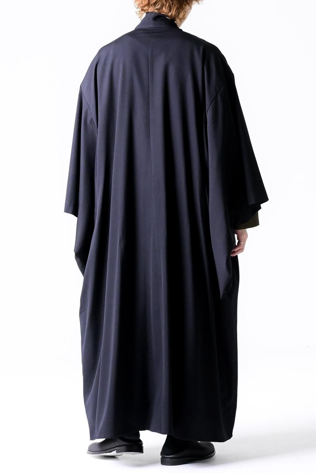 Wool Gabardine YUKATA Coat