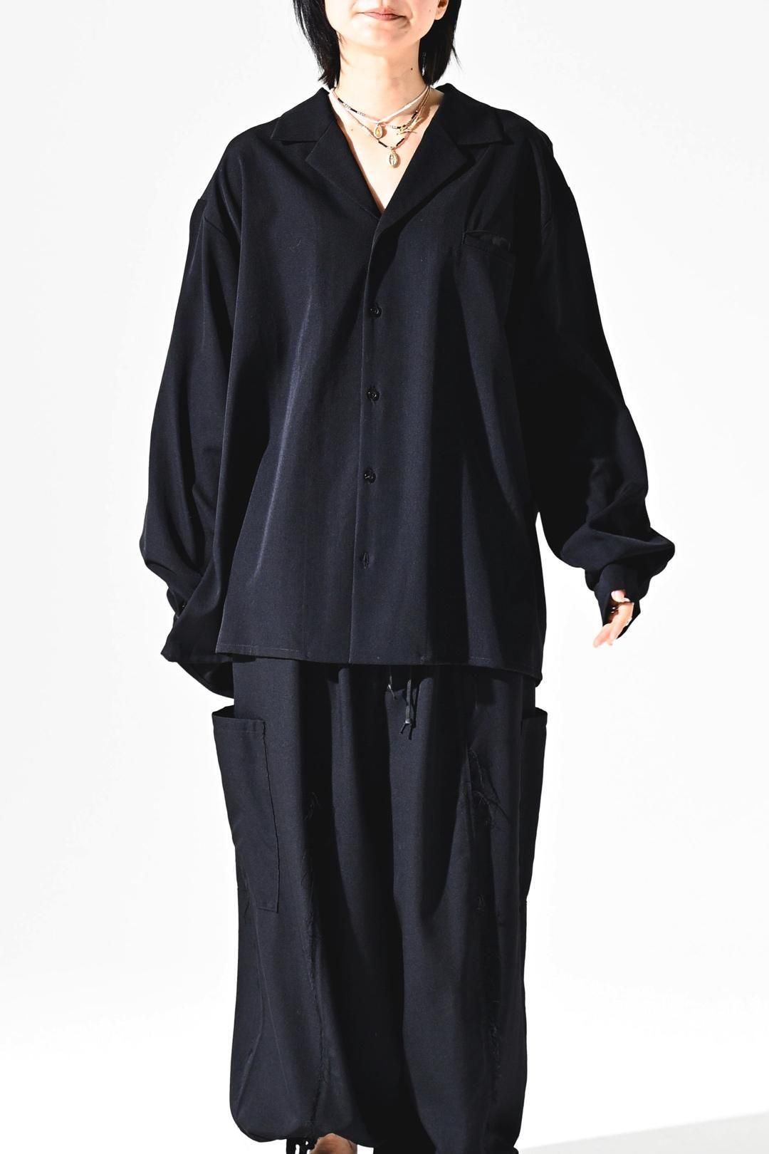 Wool Gabardine 開襟 Gang Shirt