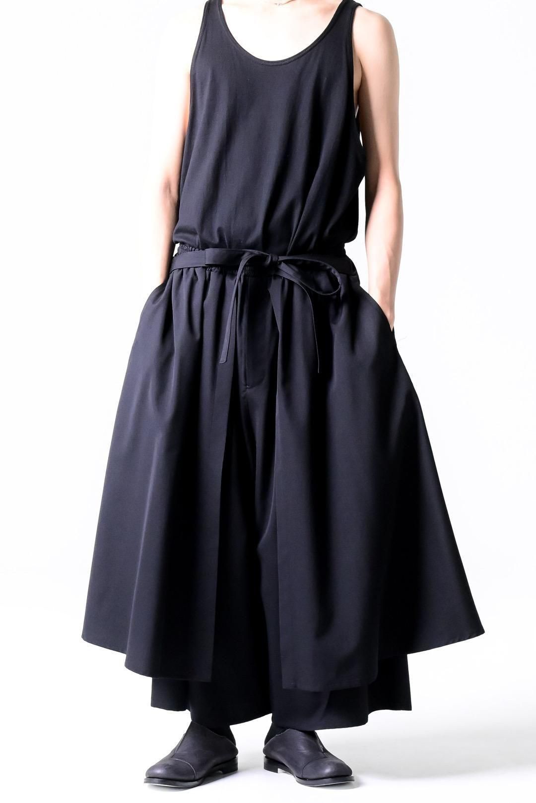 Wool Gabardine Layered 袴 Pants(easy ver) 2024