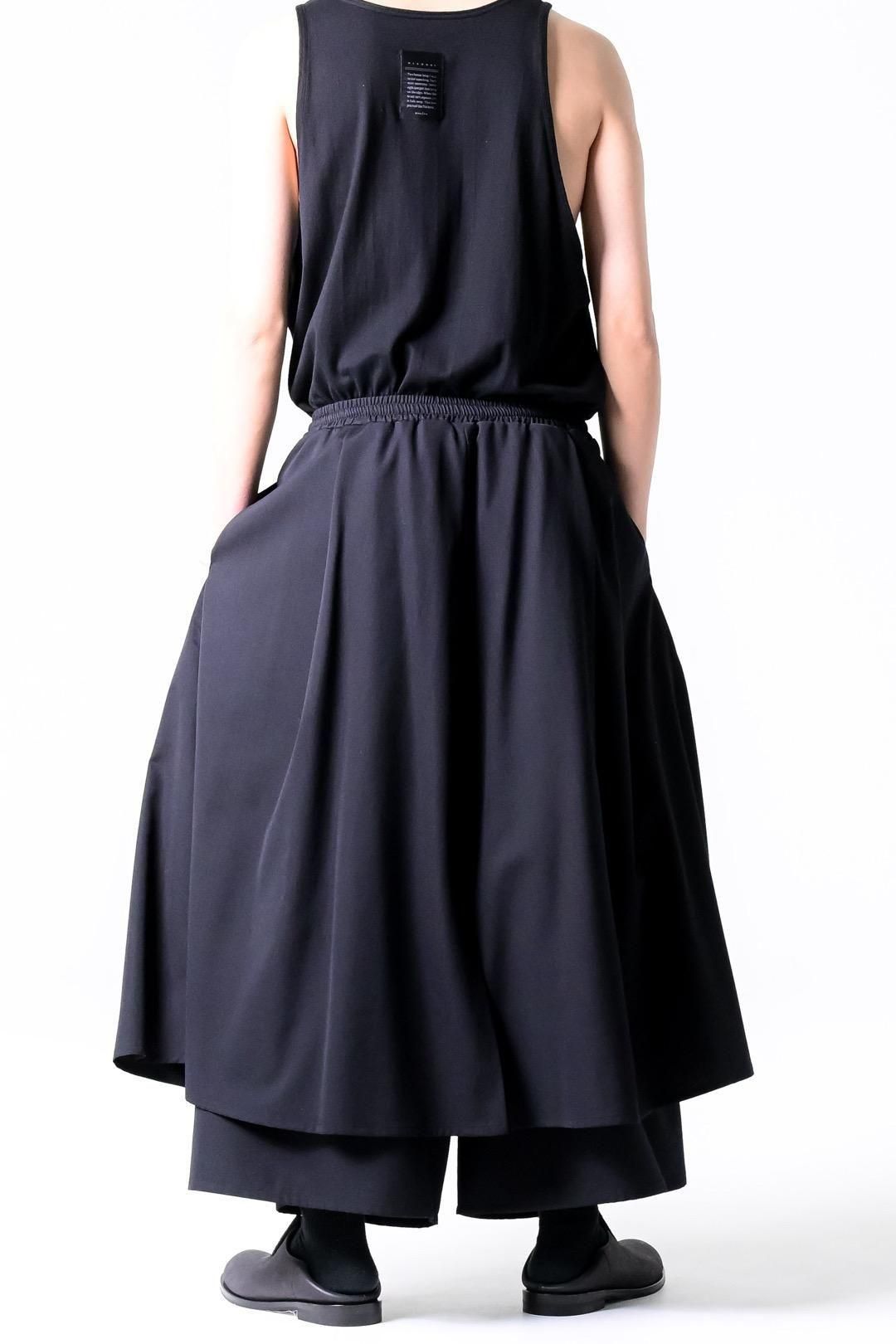 Wool Gabardine Layered 袴 Pants(easy ver) 2024