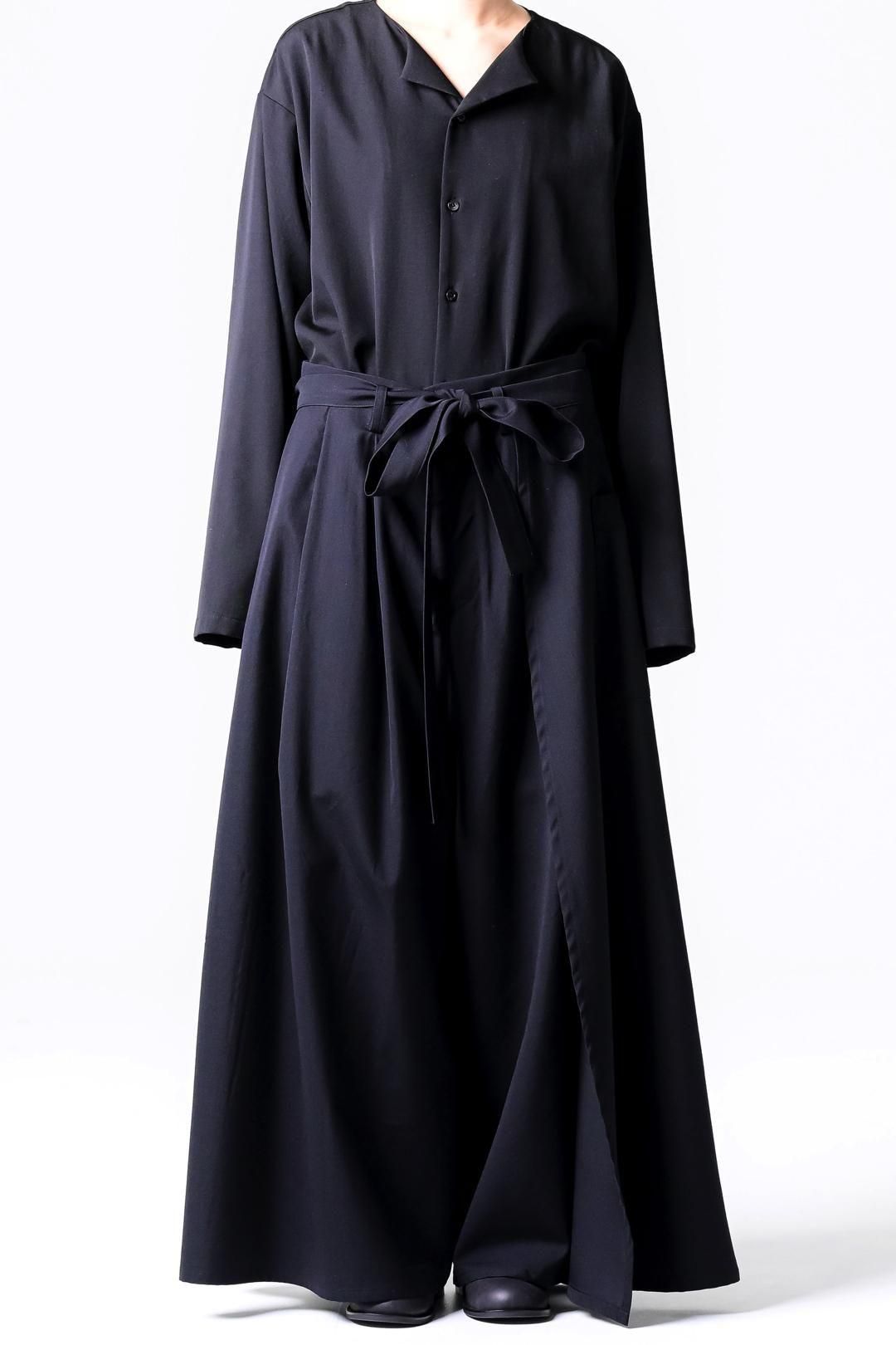 Wool Gabardine Wrap HAKAMA Pants