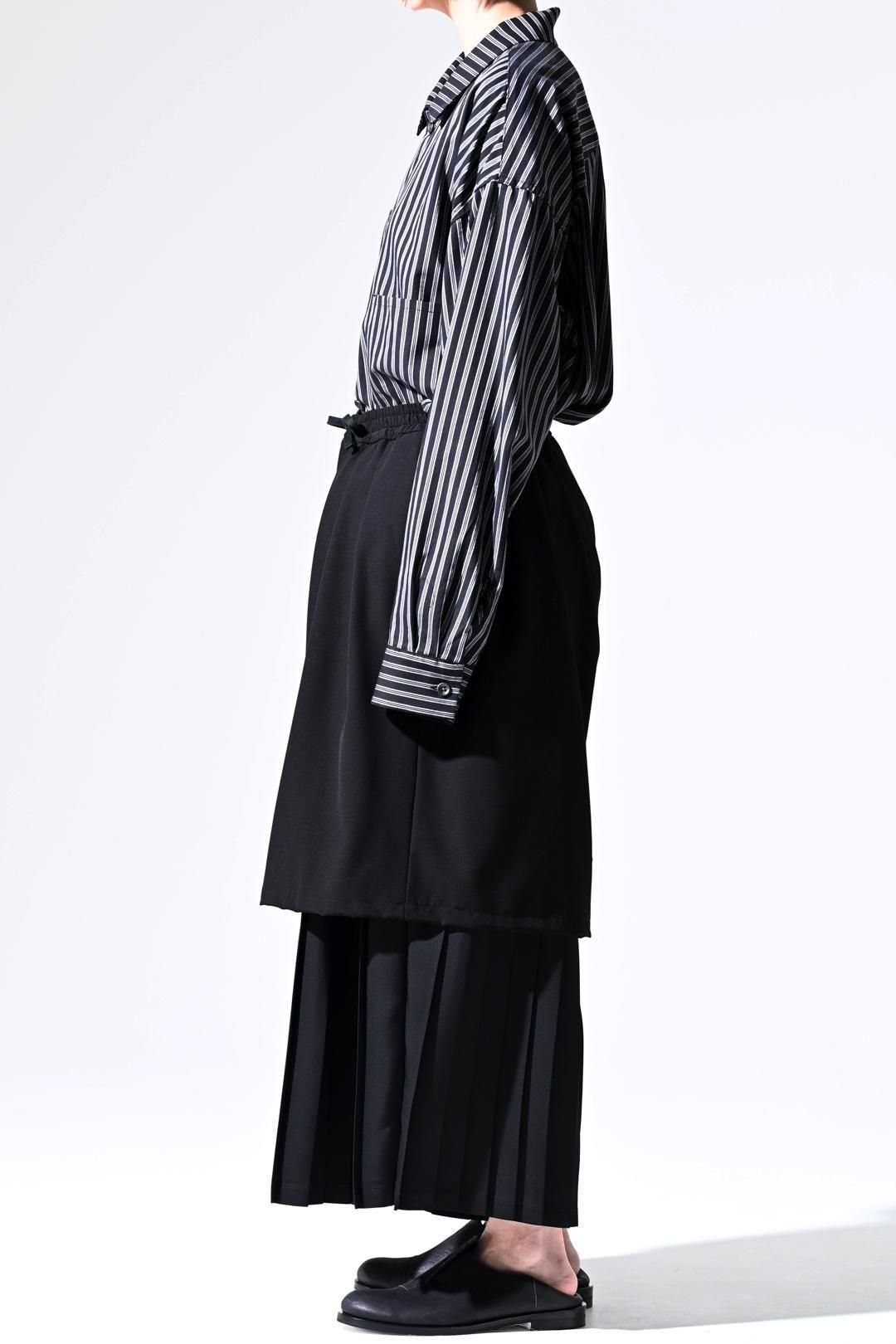 Pleats Layered Tier Pants