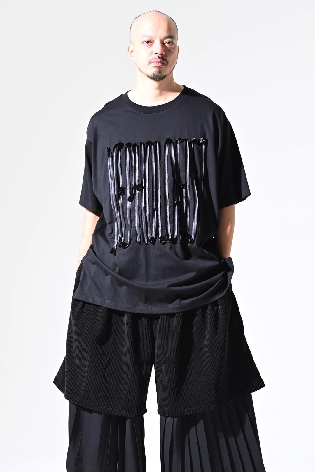 Cord Embroidery Big T -contrail-