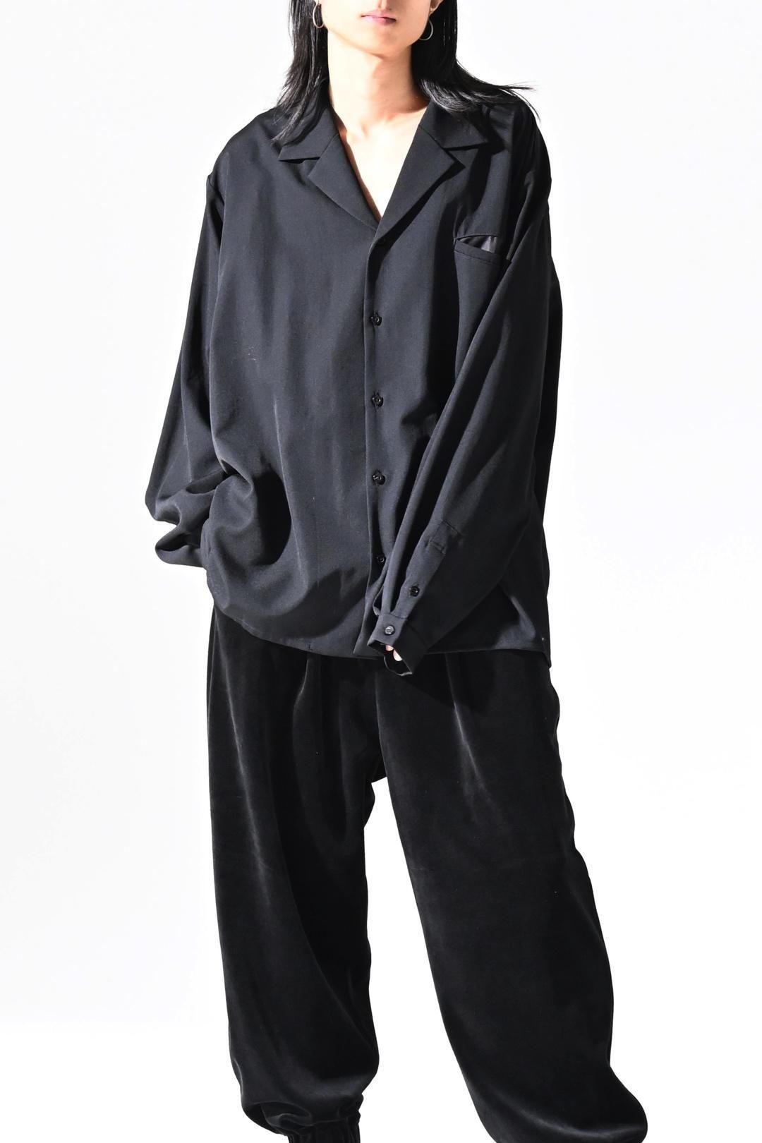 Wool Gabardine 開襟 Gang Shirt