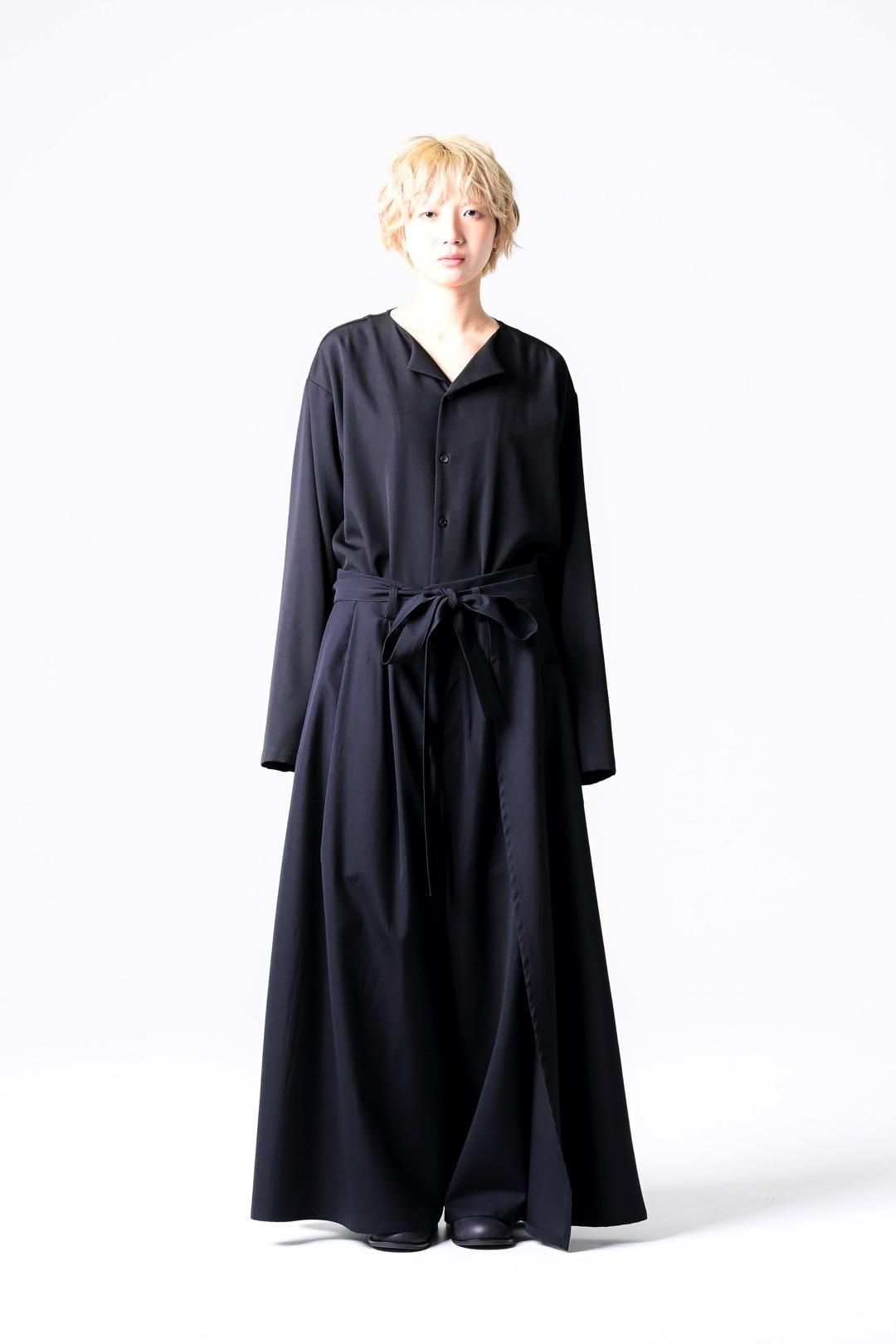 Wool Gabardine Wrap HAKAMA Pants