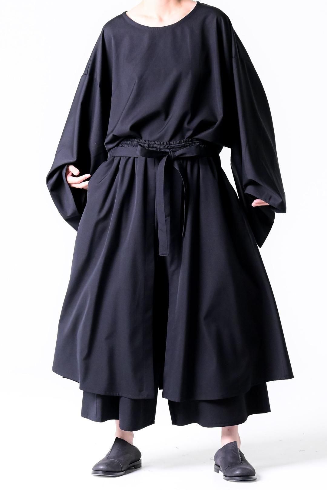 Wool Gabardine Layered 袴 Pants(easy ver) 2024